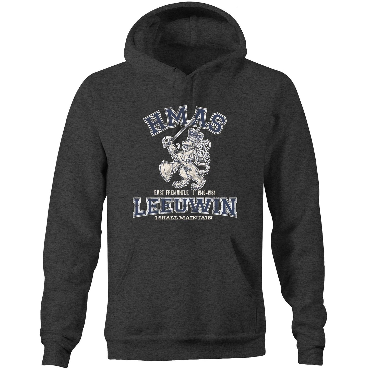 HMAS Leeuwin Men's Hoodie (style Alpha)