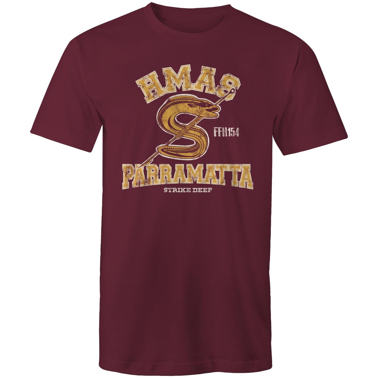 HMAS Parramatta (IV) FFH154 Men's T-shirt (style Alpha, colour)