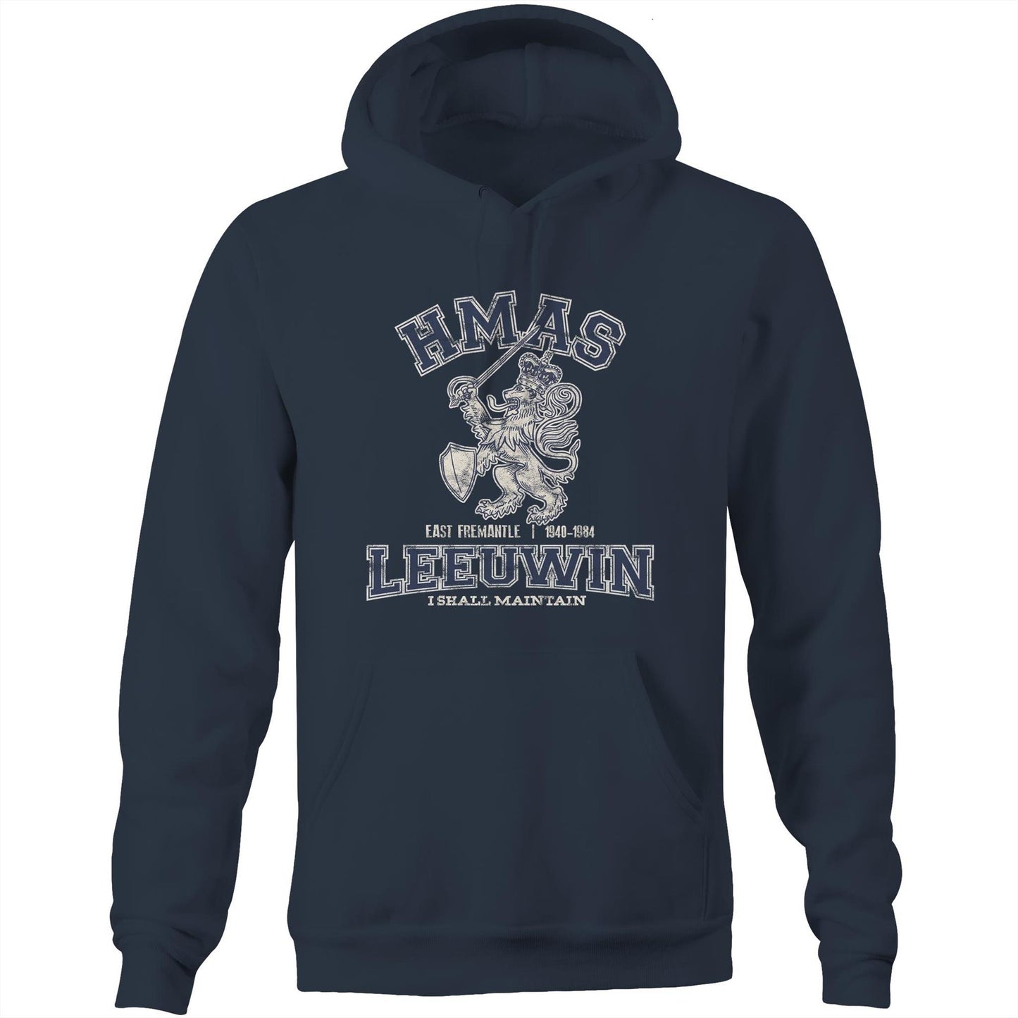 HMAS Leeuwin Men's Hoodie (style Alpha)