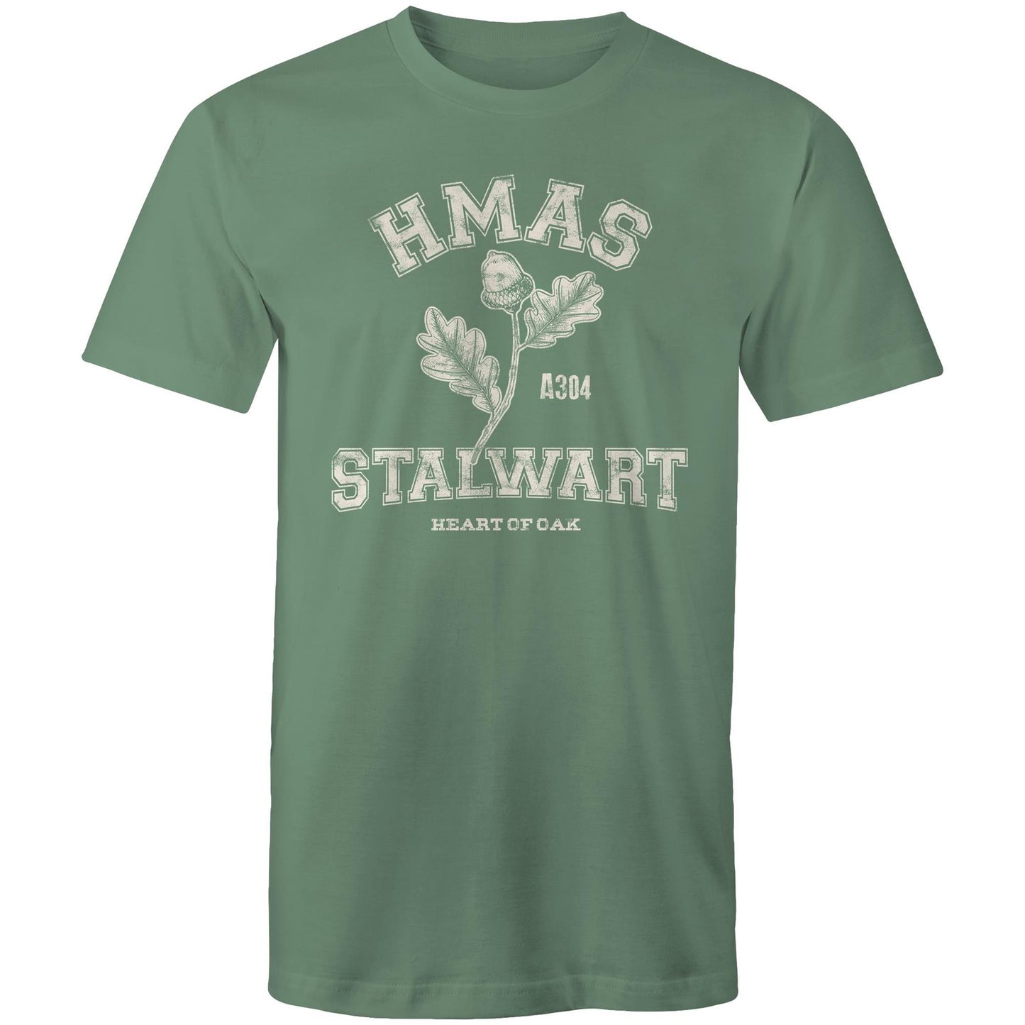 HMAS Stalwart A304 Men's T-shirt (style Alpha, white)