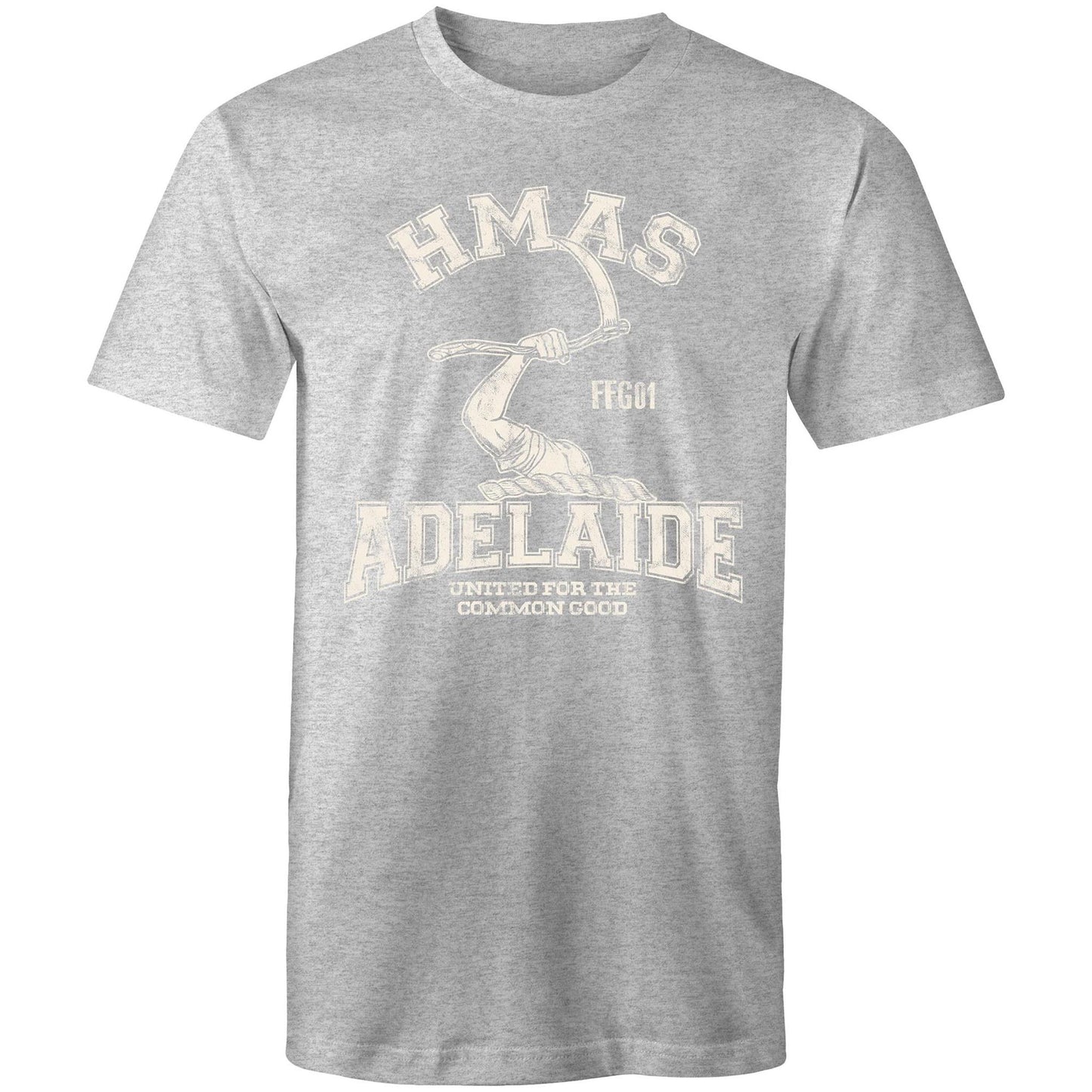 HMAS Adelaide (II) FFG01 Men's T-shirt white (Style Alpha)