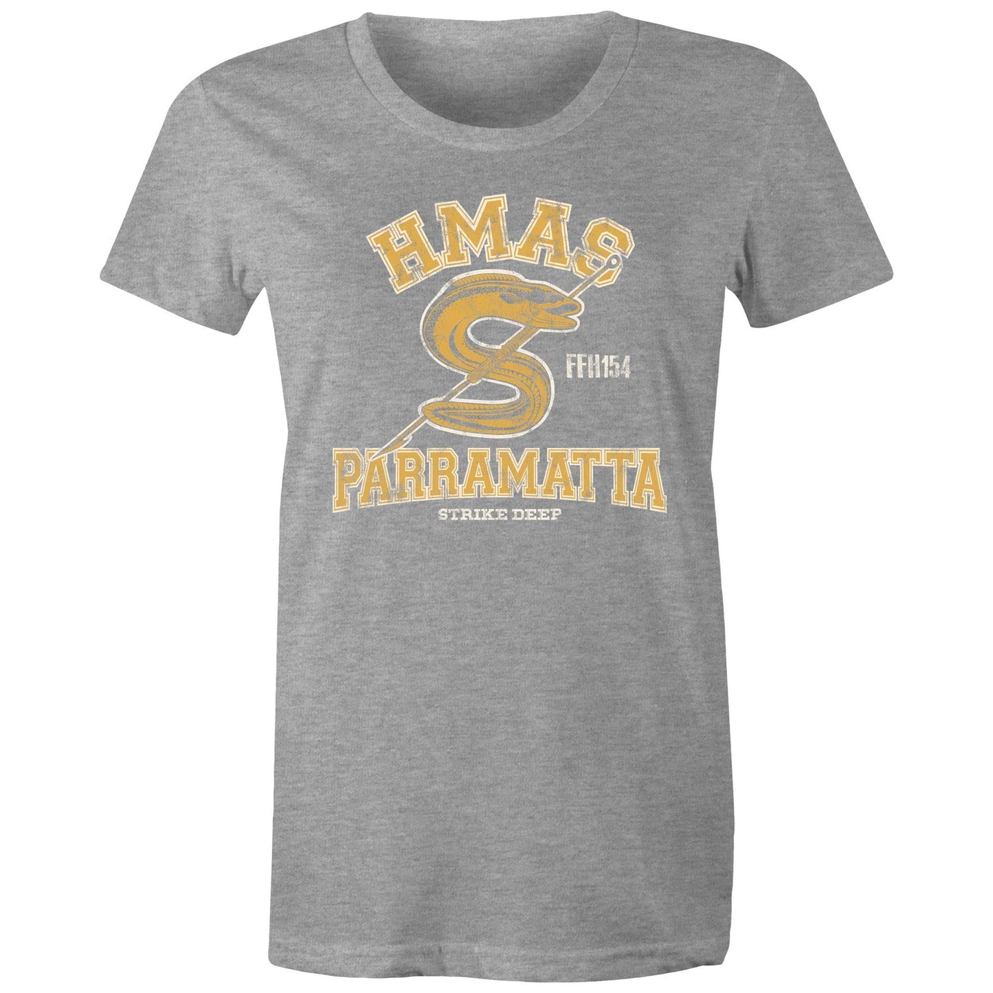HMAS Parramatta (IV) FFH154 Women's T-shirt (style Alpha, colour)