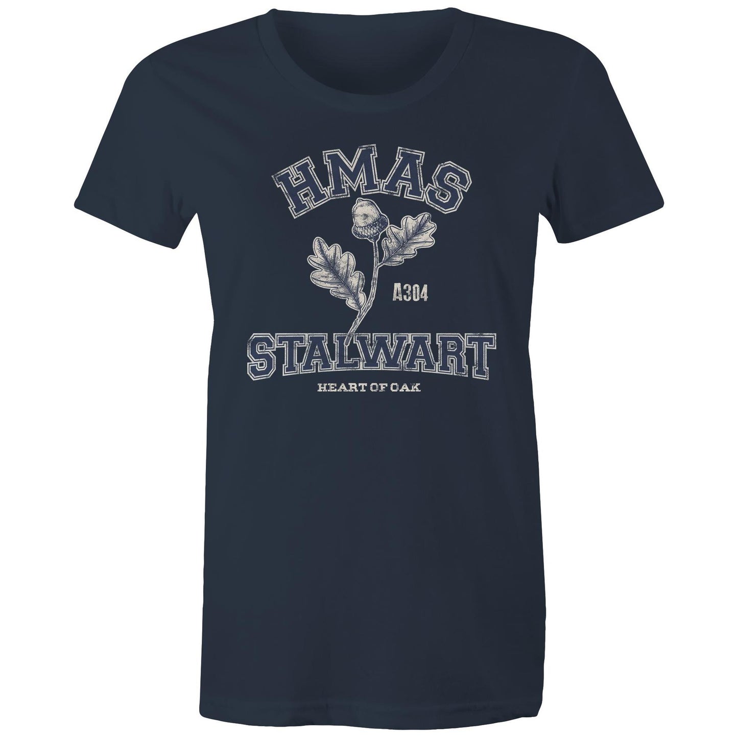 HMAS Stalwart A304 Women's T-shirt (style Alpha, blue)