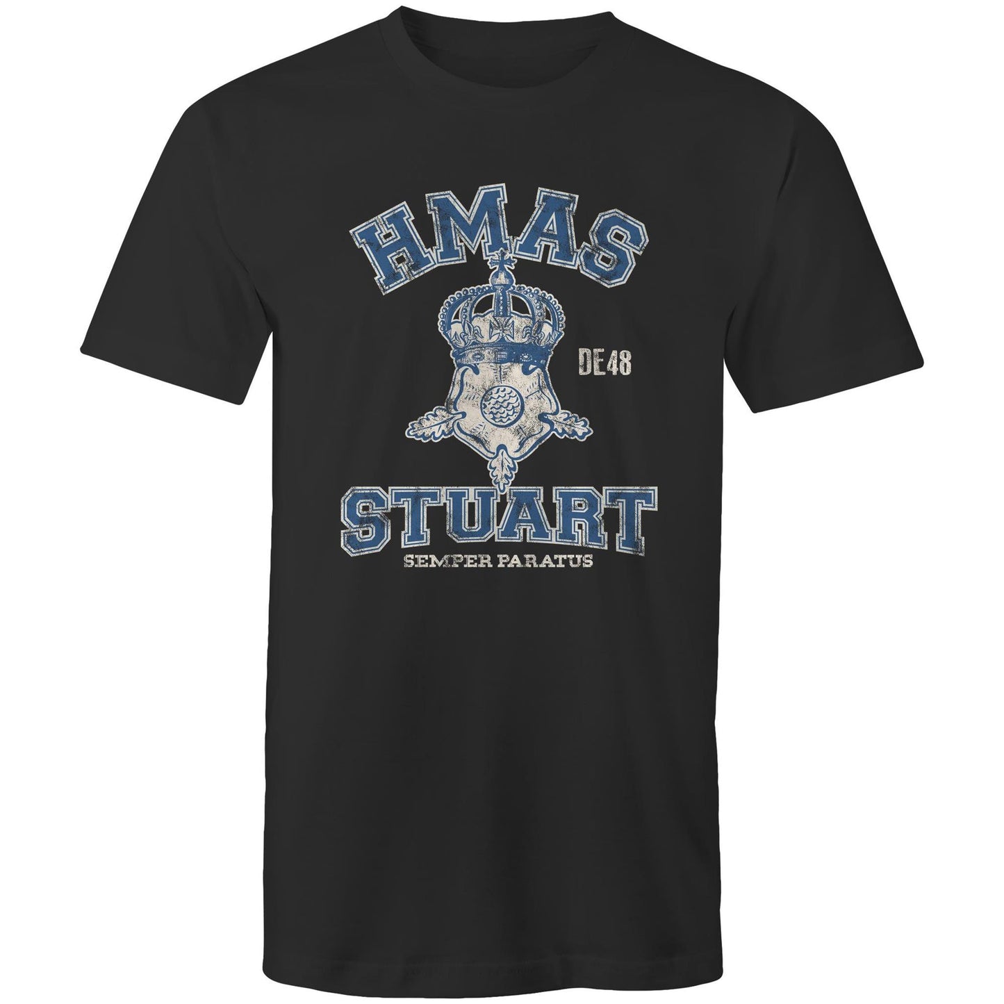 HMAS Stuart (II) DE48 Men's T-shirt (style Alpha, colour)