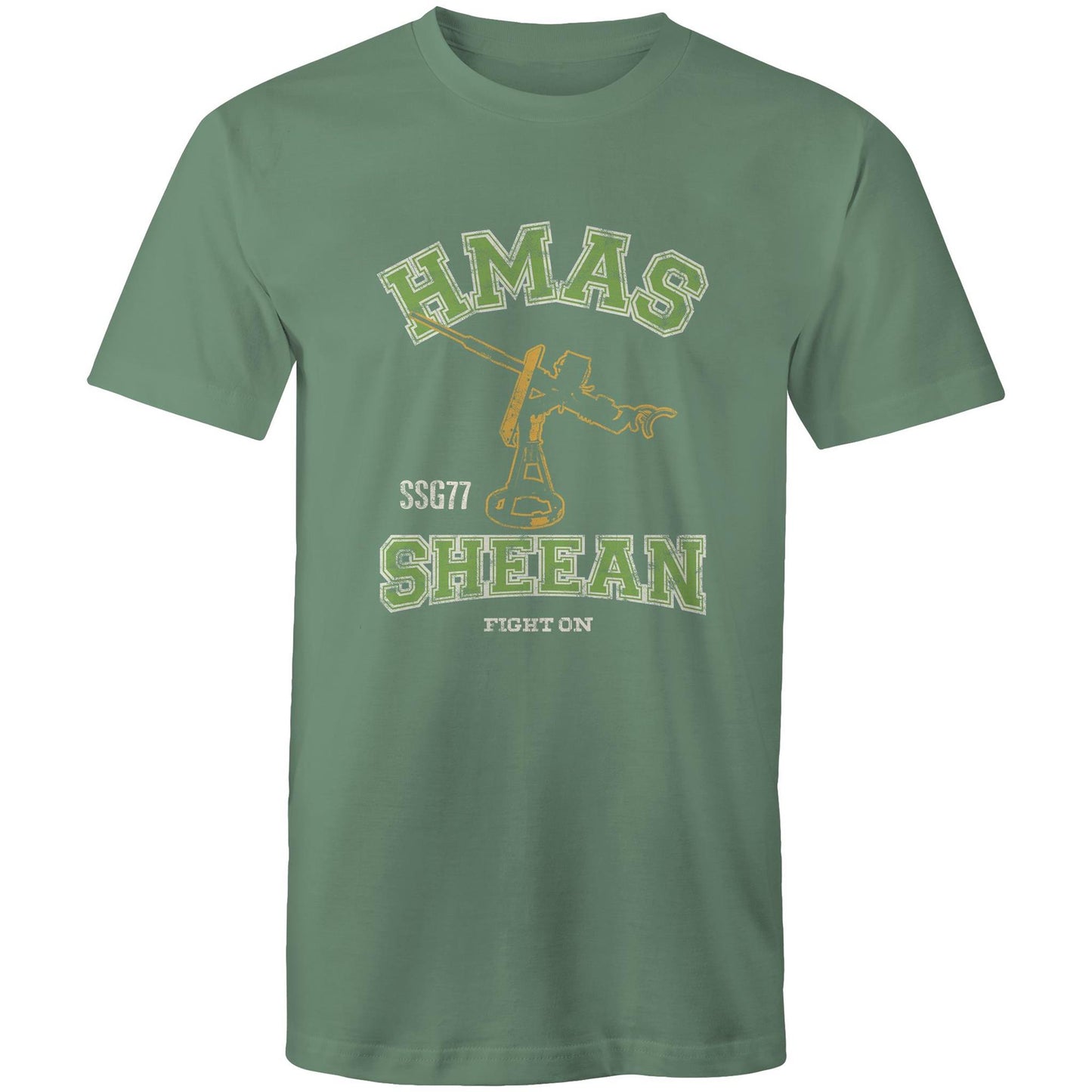 HMAS Sheean SSG77 Men's T-shirt (style Alpha, colour)