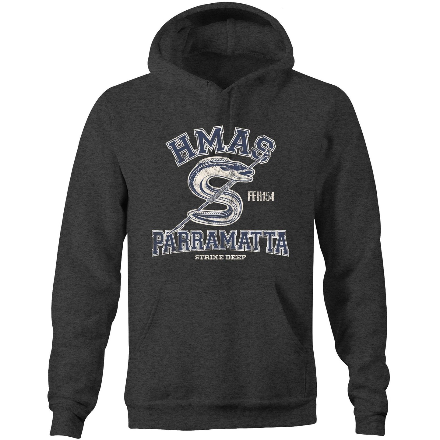 HMAS Parramatta (IV) FFH154 Men's Hoodie (style Alpha)