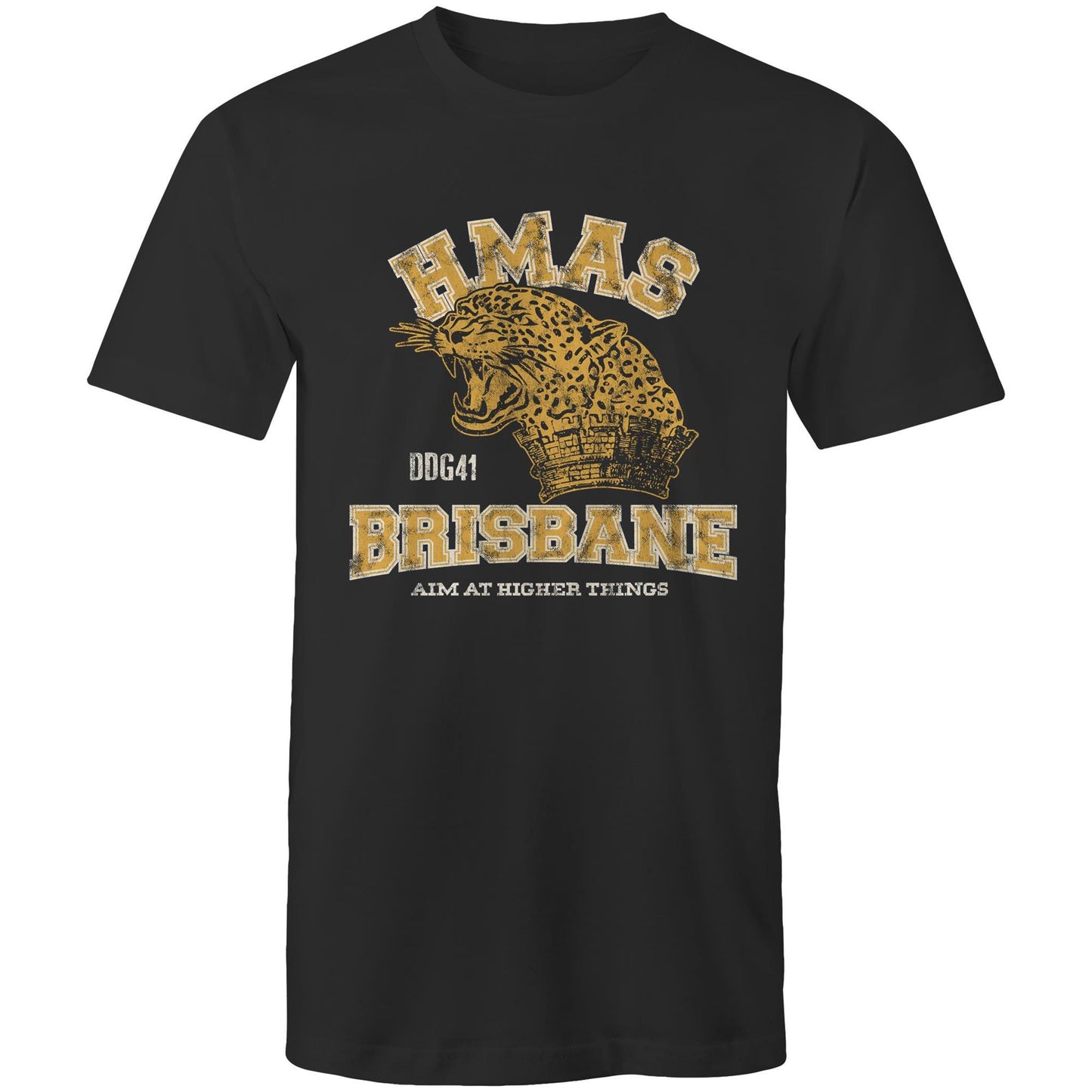 HMAS Brisbane (III) DDG41 Men's T-shirt colour (Style Alpha)