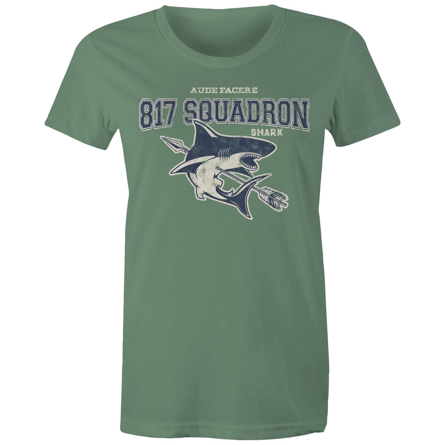 817 Squadron Women's T-shirt (style Alpha, blue)