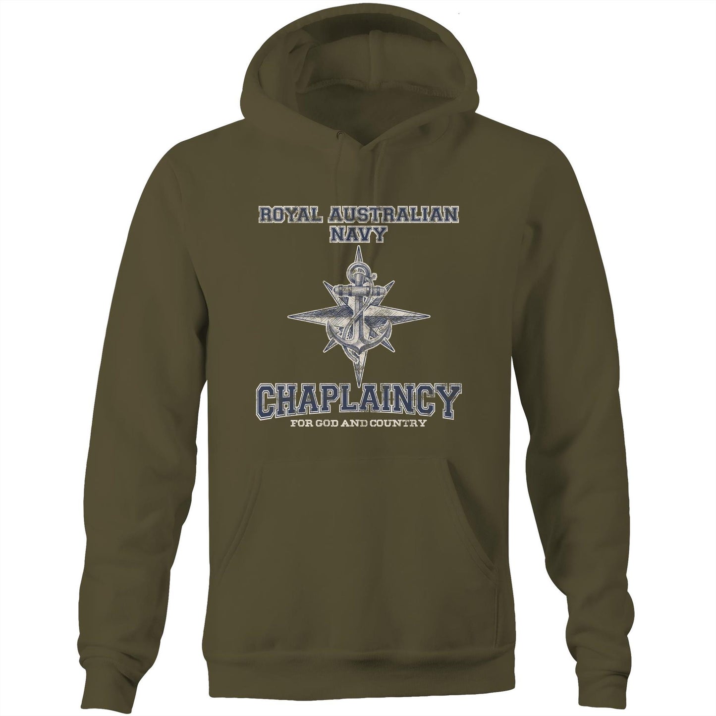 RAN Chaplaincy Branch Men's Hoodie (style Alpha)