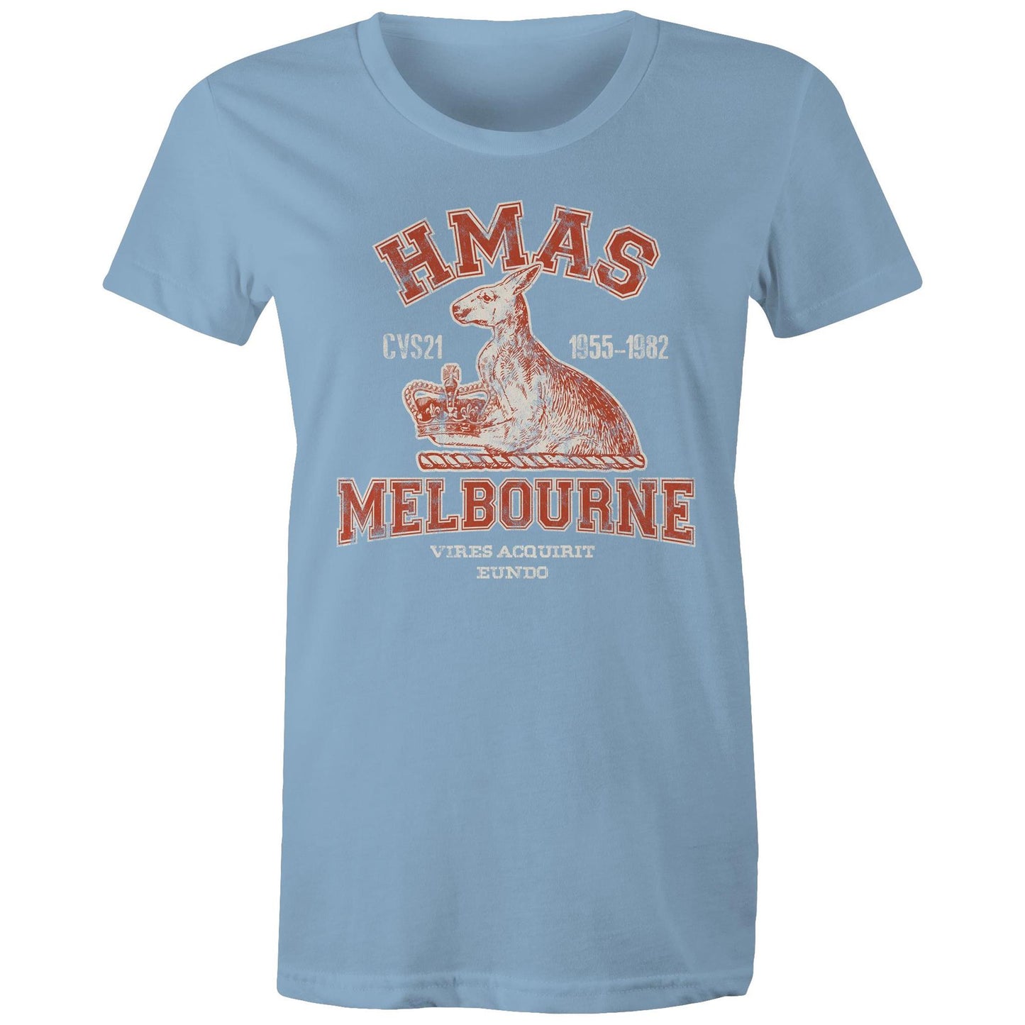 HMAS Melbourne (II) CVS21 Women's T-shirt (style Alpha, colour)