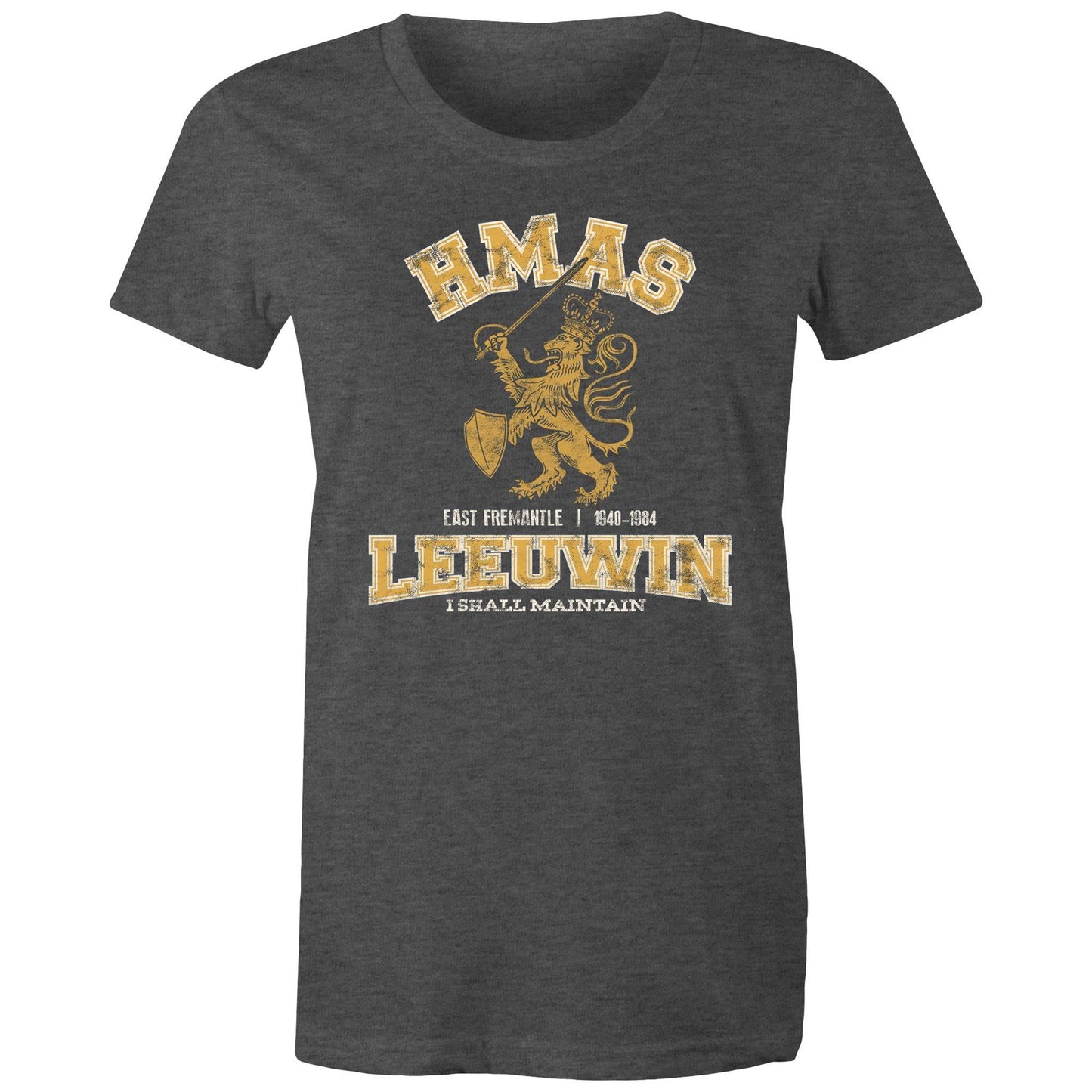 HMAS Leeuwin Women's T-shirt (style Alpha, colour)