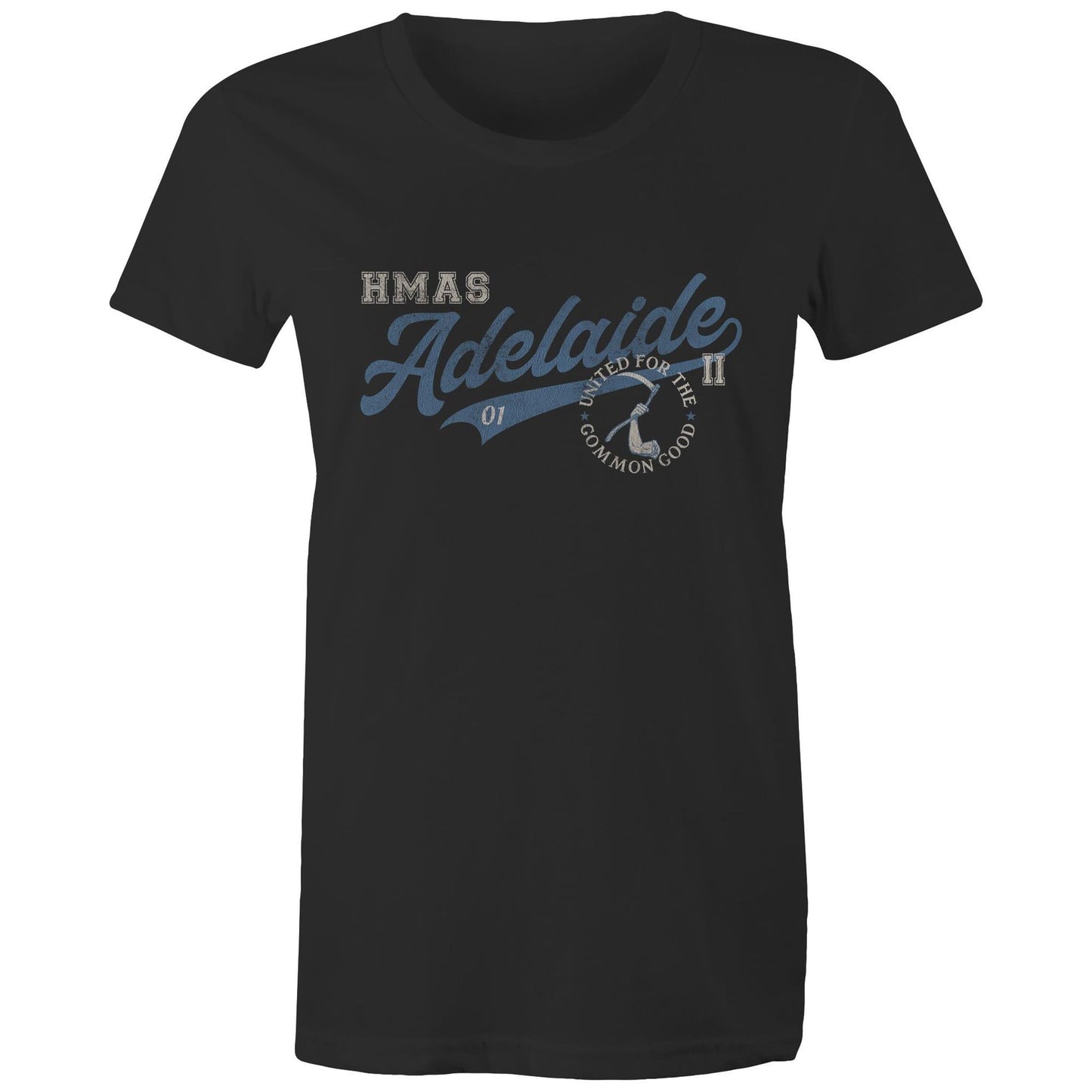 HMAS Adelaide (II) FFG01 Women's T-shirt (style Bravo)