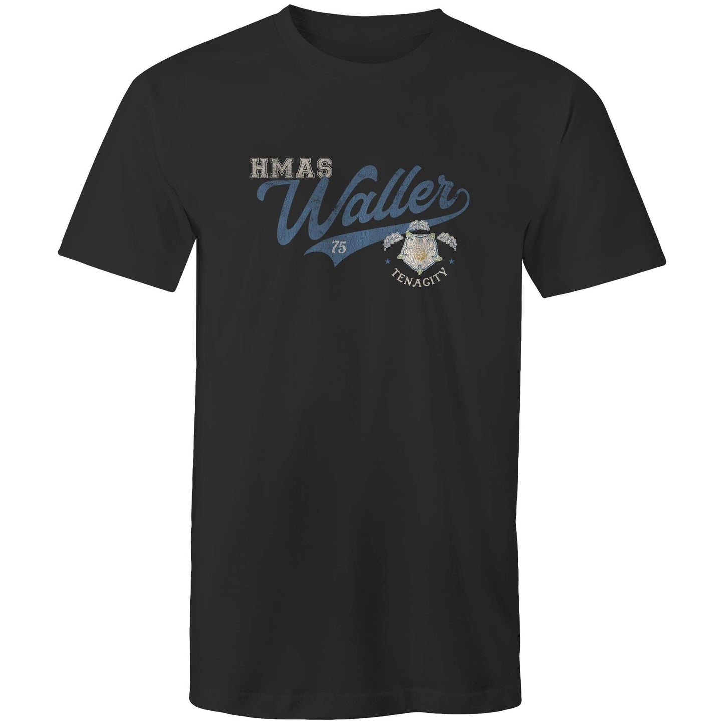 HMAS Waller SSG75 Men's T-shirt (style Bravo)
