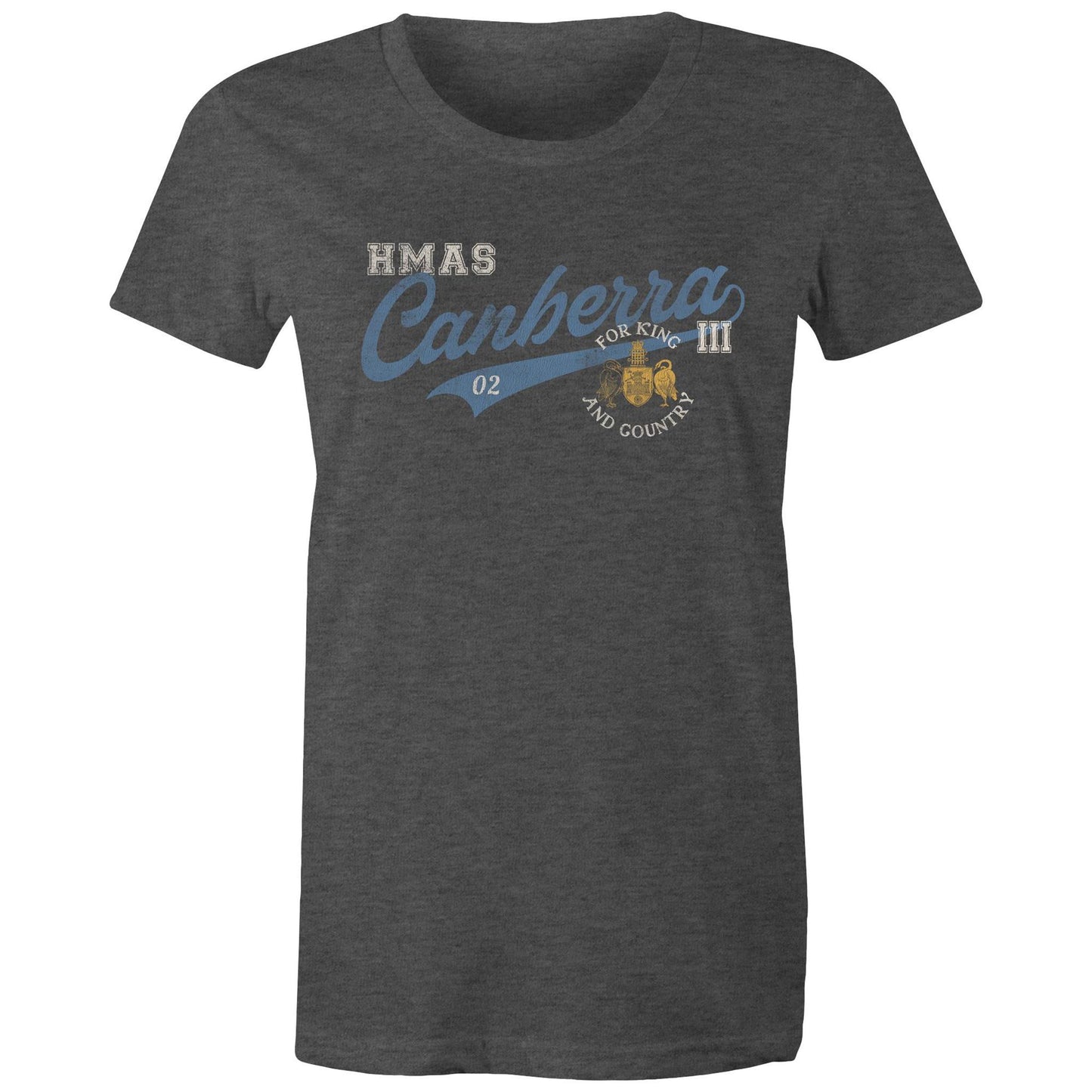 HMAS Canberra (III) L02 Women's T-shirt (style Bravo)