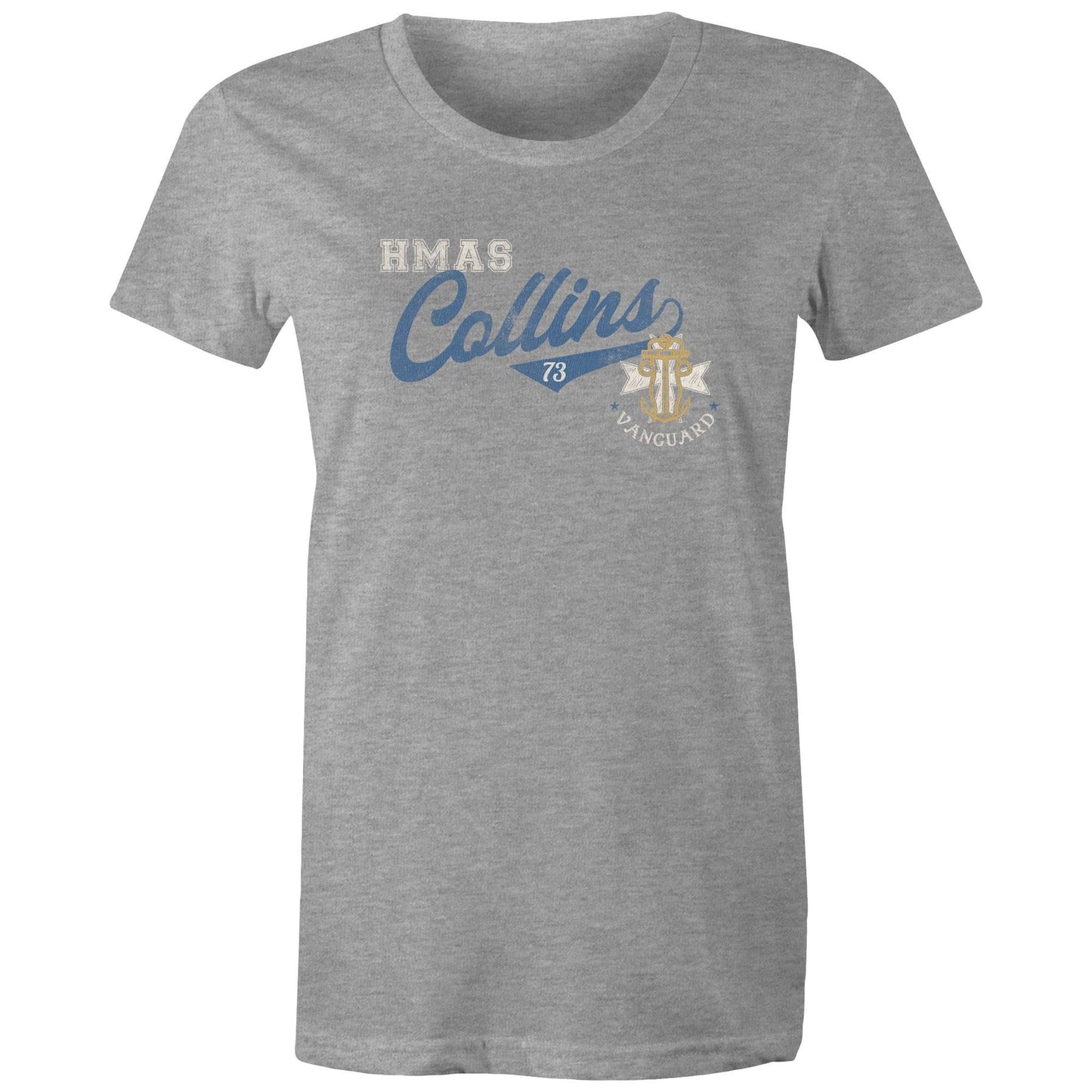 HMAS Collins SSG73 Women's T-shirt (style Bravo)