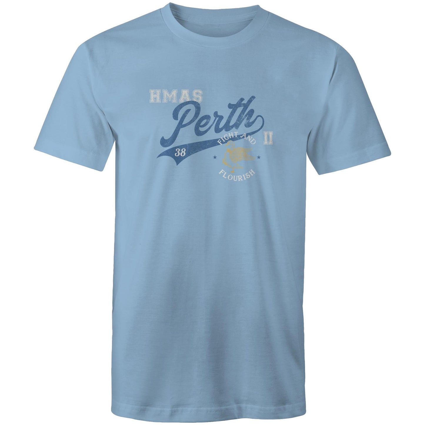 HMAS Perth (II) D38 Men's T-shirt (style Bravo)