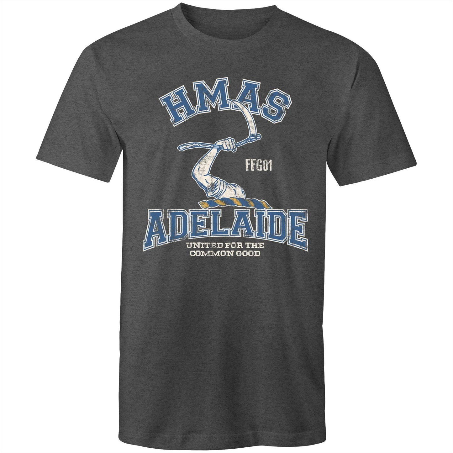 HMAS Adelaide (II) FFG01 Men's T-shirt (style Alpha, colour)
