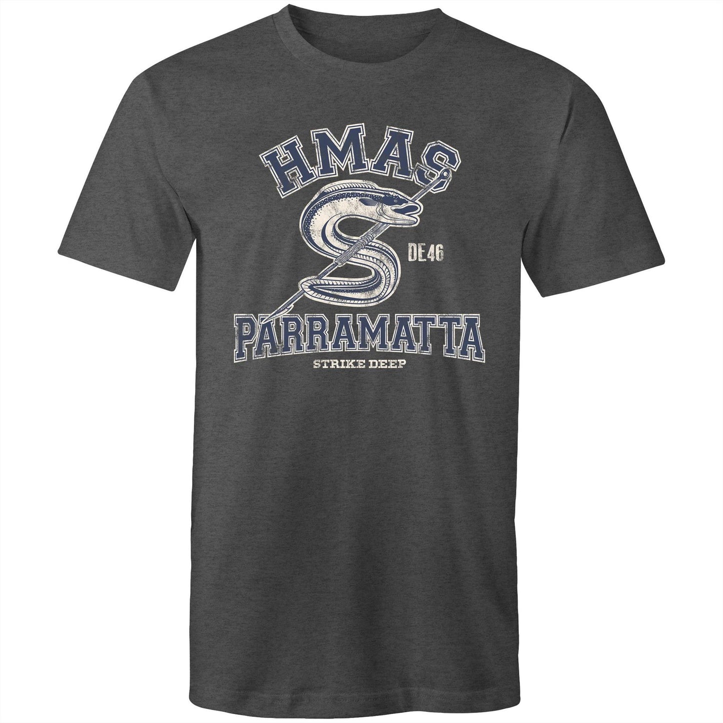 HMAS Parramatta (III) DE46 Men's T-shirt (style Alpha, blue)