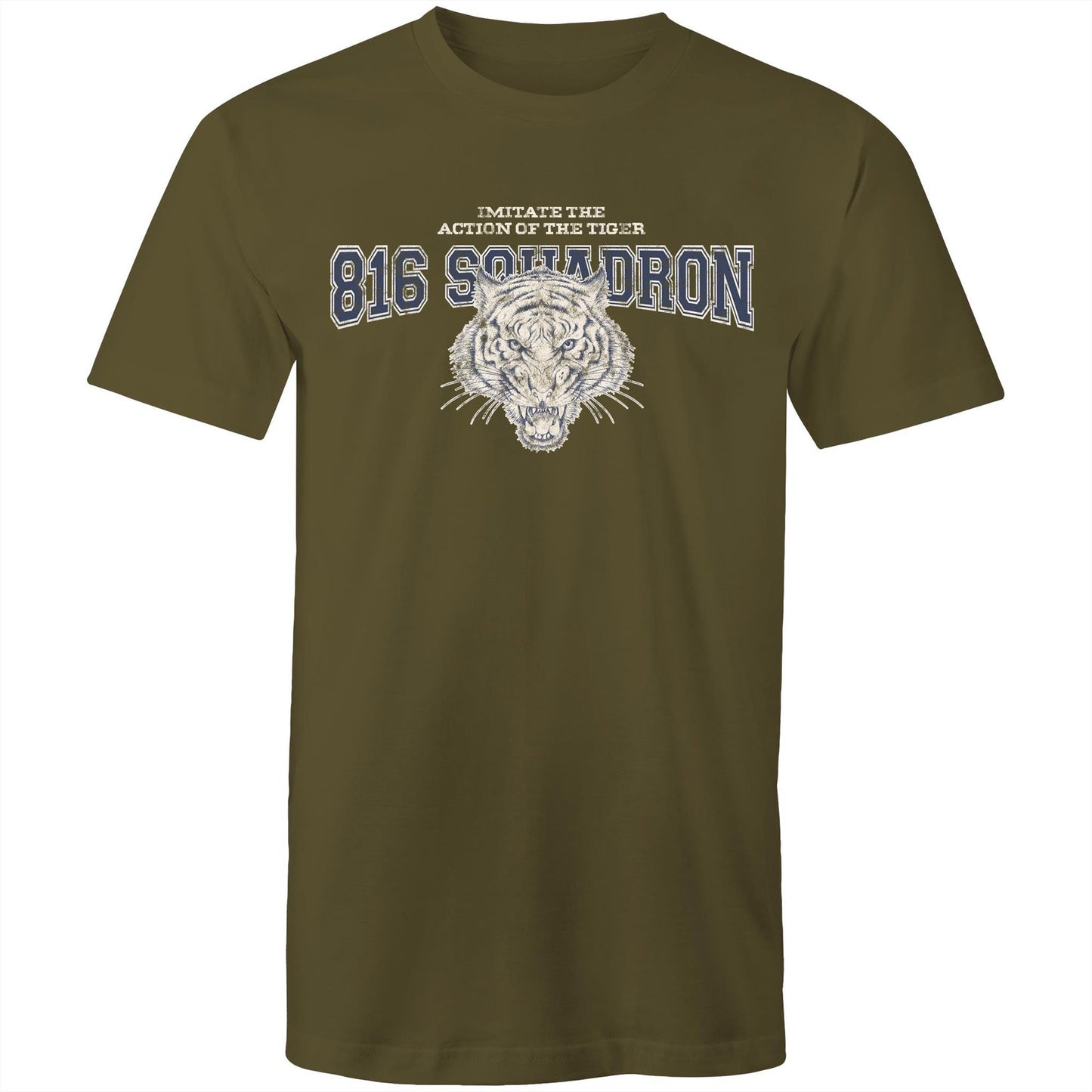 816 Squadron Men's T-shirt (style Alpha, blue)