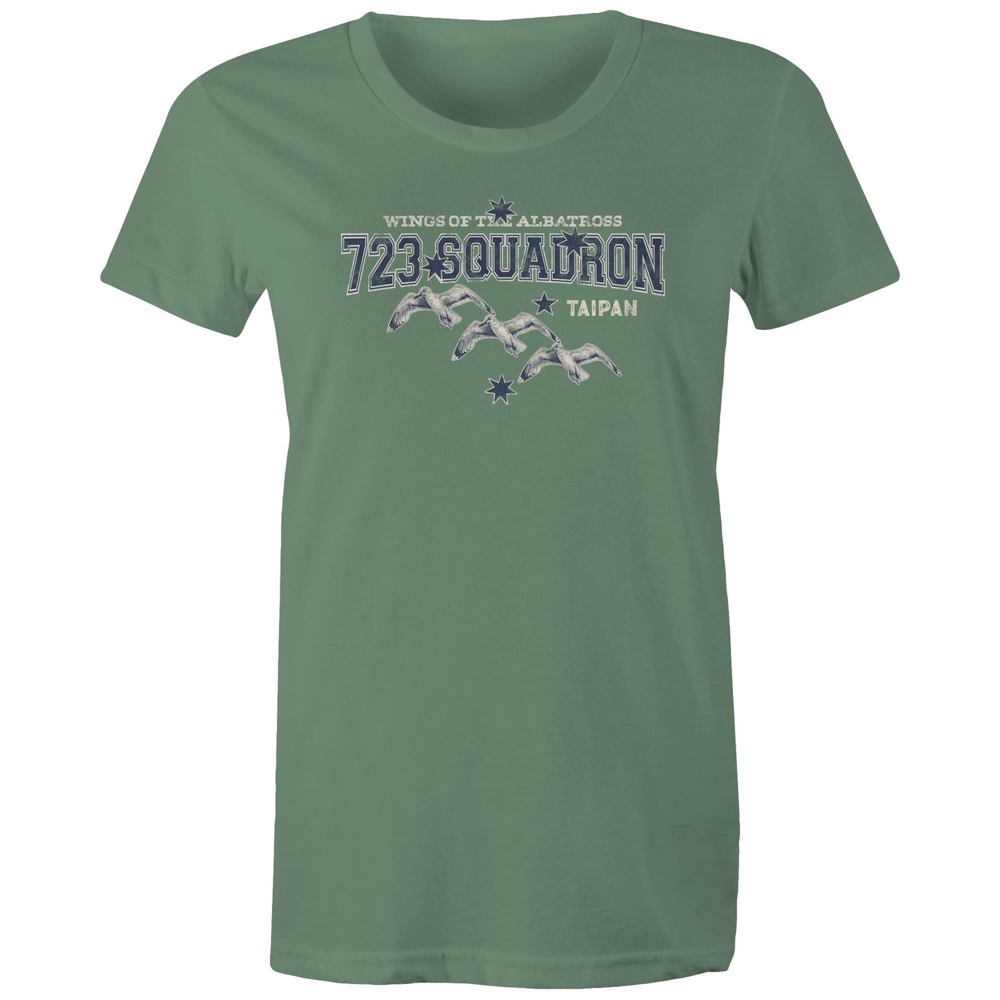723 Squadron Women's T-shirt (style Alpha, blue)