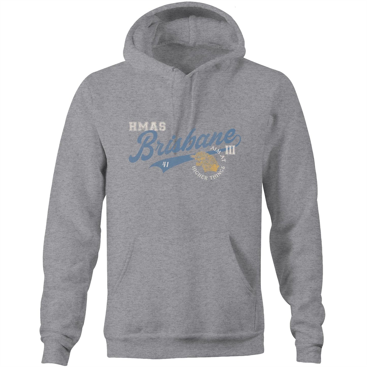 HMAS Brisbane (III) DDG41 Men's Hoodie (style Bravo)