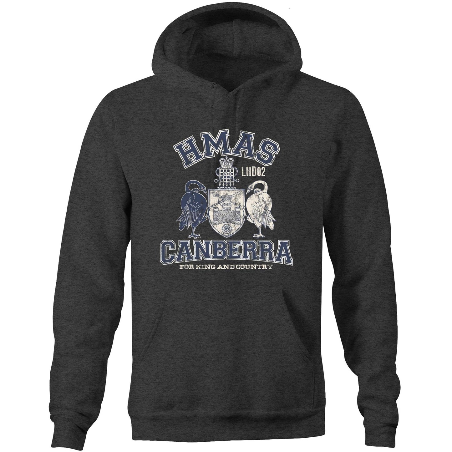 HMAS Canberra (III) L02 Men's Hoodie (style Alpha)
