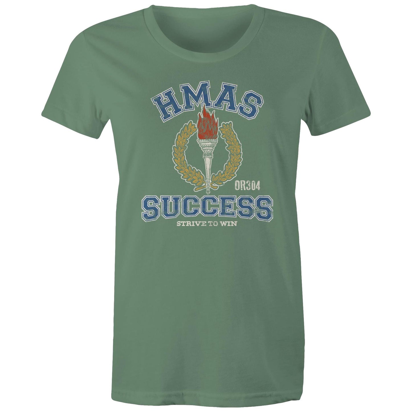 HMAS Success OR304 Women's T-shirt (style Alpha, colour)