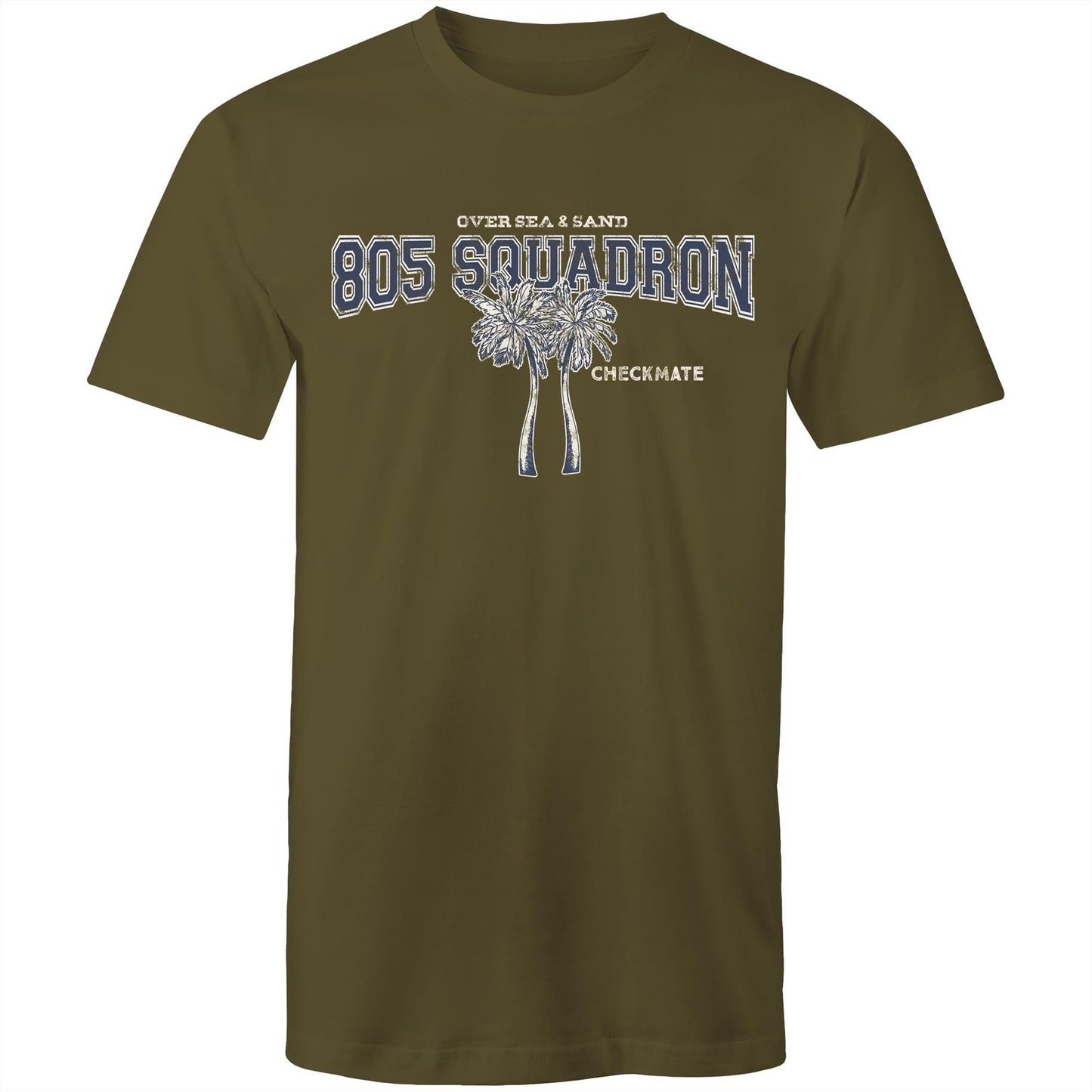 805 Squadron Men's T-shirt (style Alpha, blue)