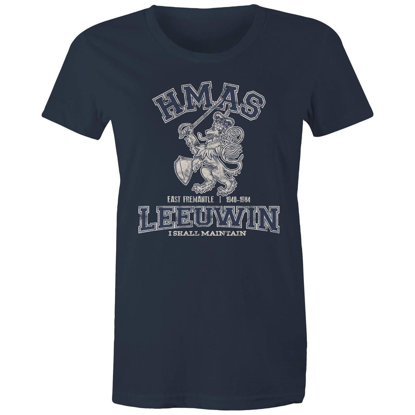 HMAS Leeuwin Women's T-shirt (style Alpha, blue)