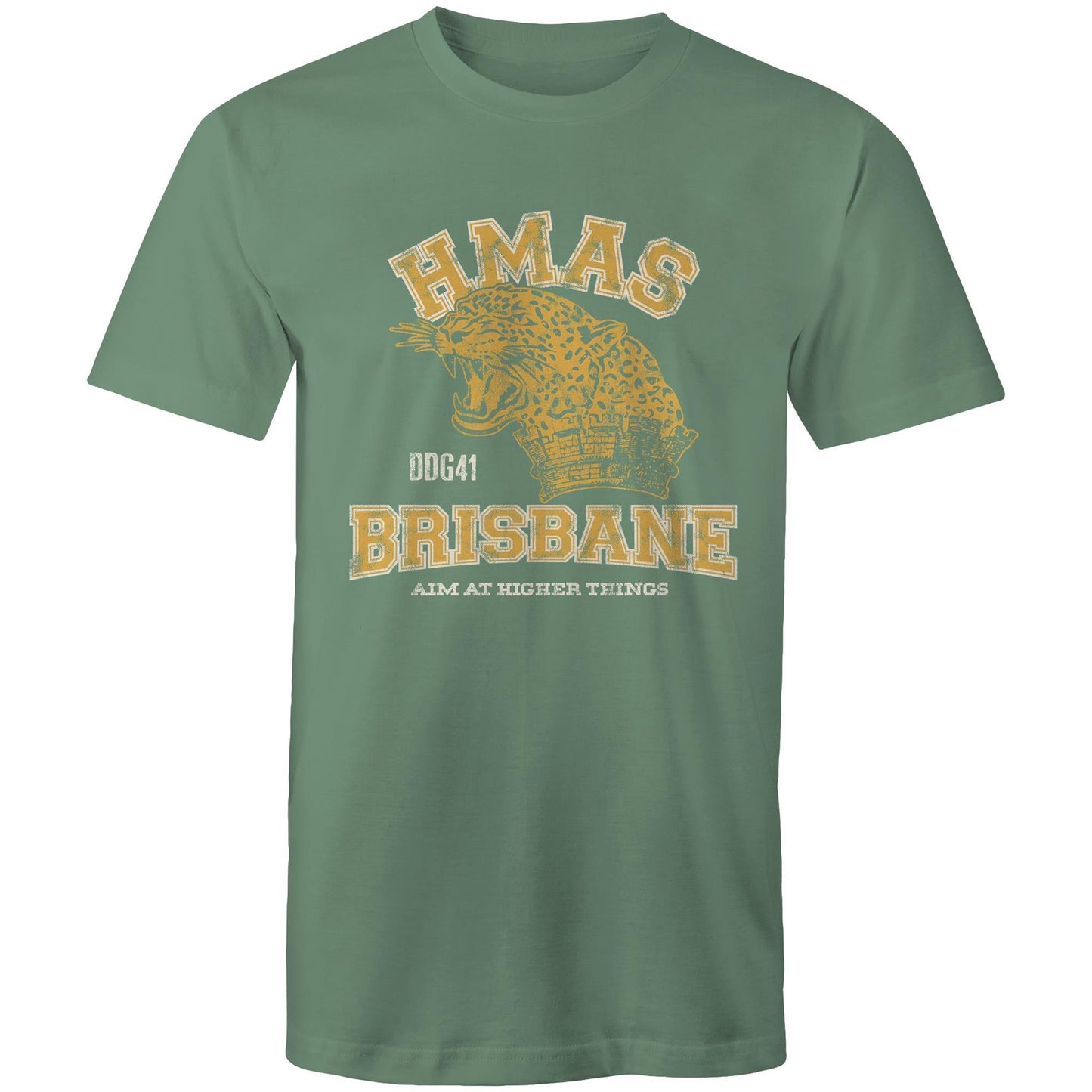 HMAS Brisbane (III) DDG41 Men's T-shirt (style Alpha, colour)