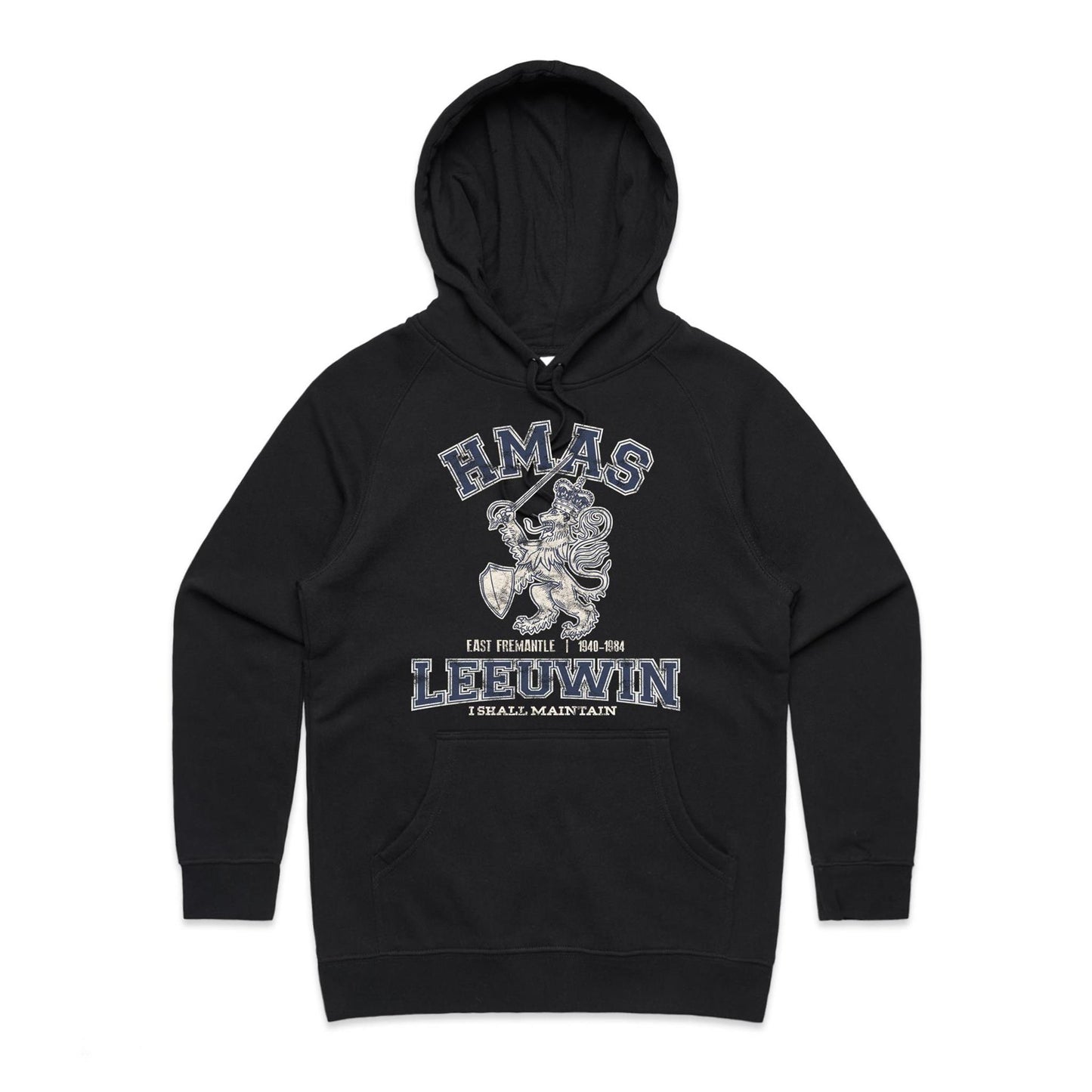 HMAS Leeuwin Women's Hoodie (style Alpha)