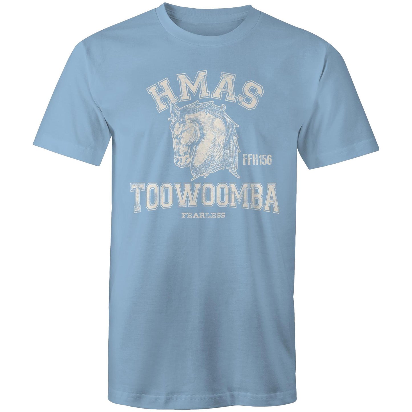 HMAS Toowoomba FFH156 Men's T-shirt (style Alpha, white)