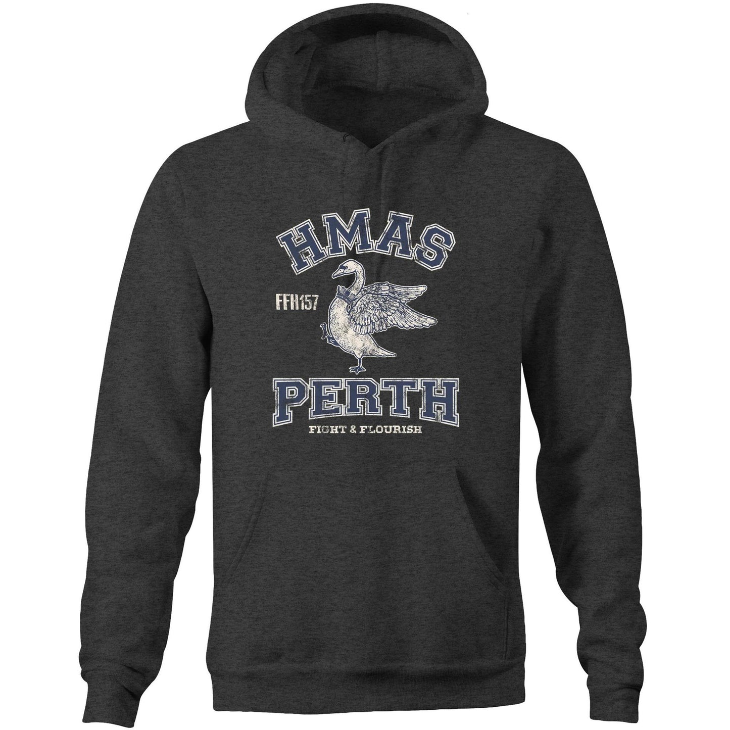 HMAS Perth (III) FFH157 Men's Hoodie (style Alpha)