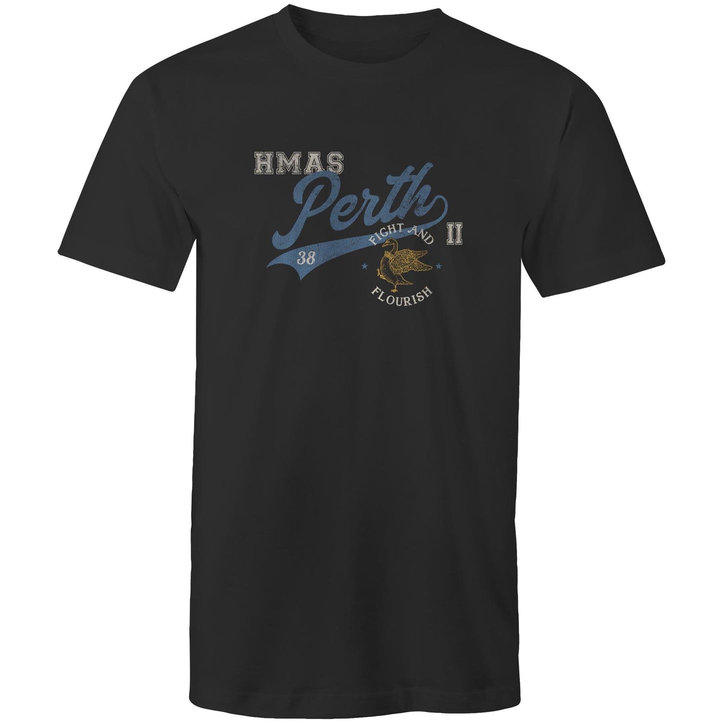 HMAS Perth (II) D38 Men's T-shirt (style Bravo)