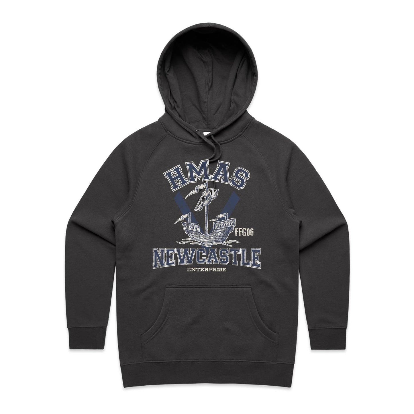 HMAS Newcastle FFG06 Women's Hoodie (style Alpha)