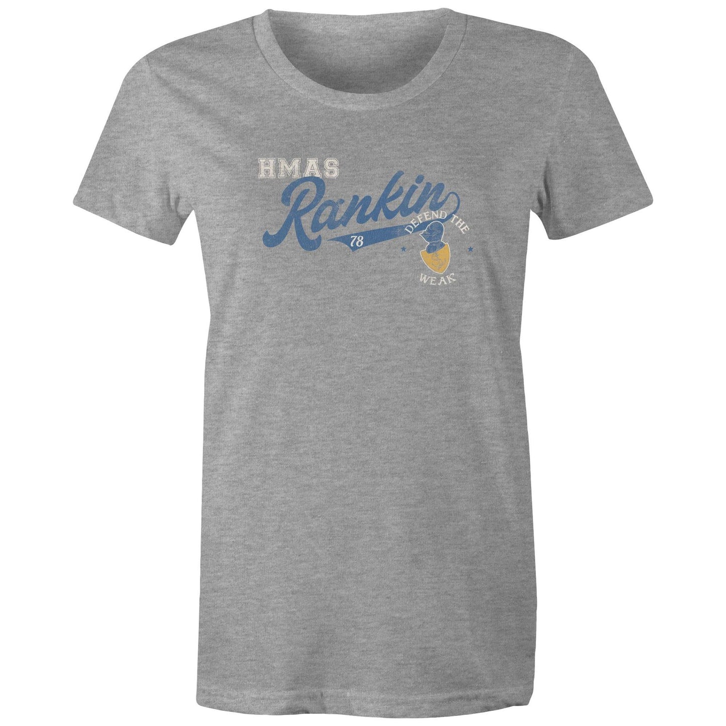 HMAS Rankin SSG73 Women's T-shirt (style Bravo)