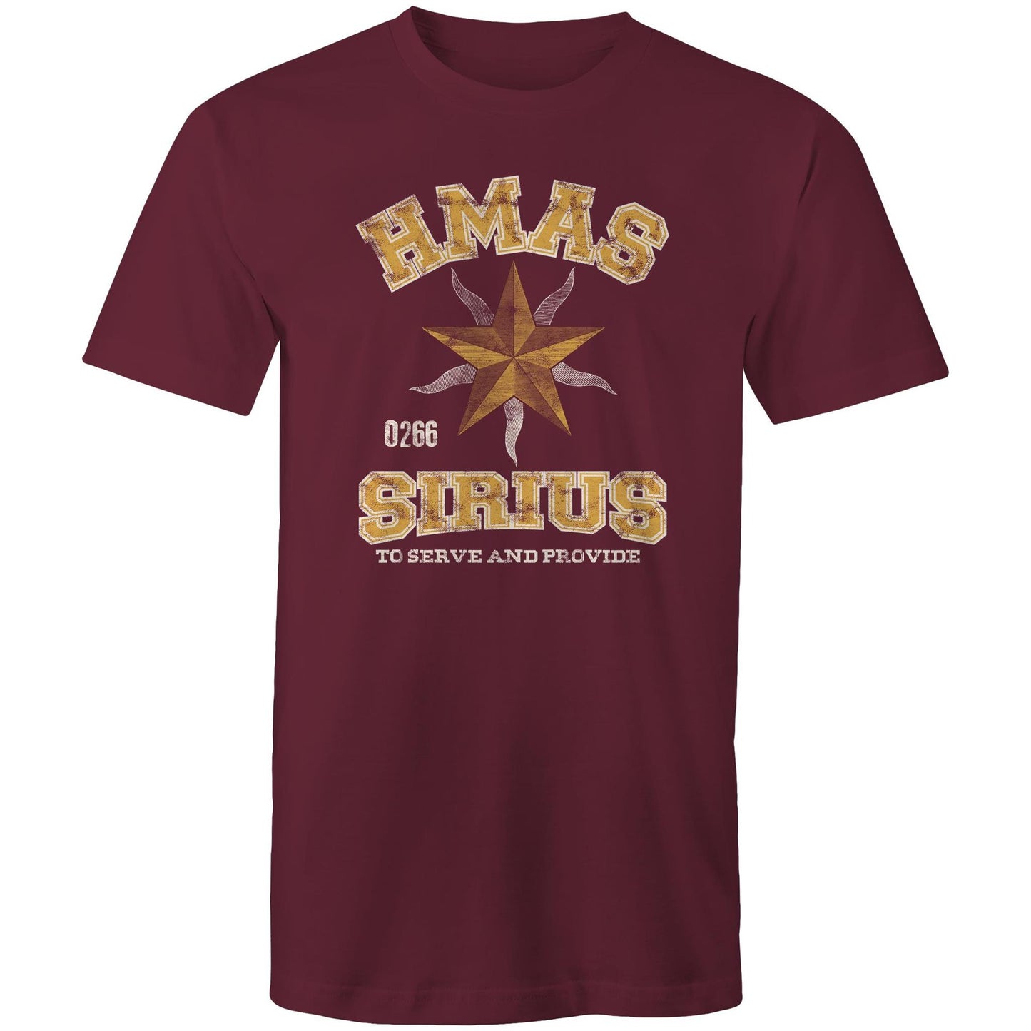 HMAS Sirius O266 Men's T-shirt (style Alpha, colour)