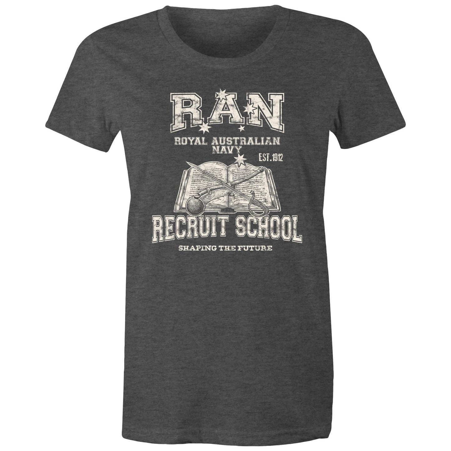 RAN Recruit School Women's T-shirt (style Alpha, white)