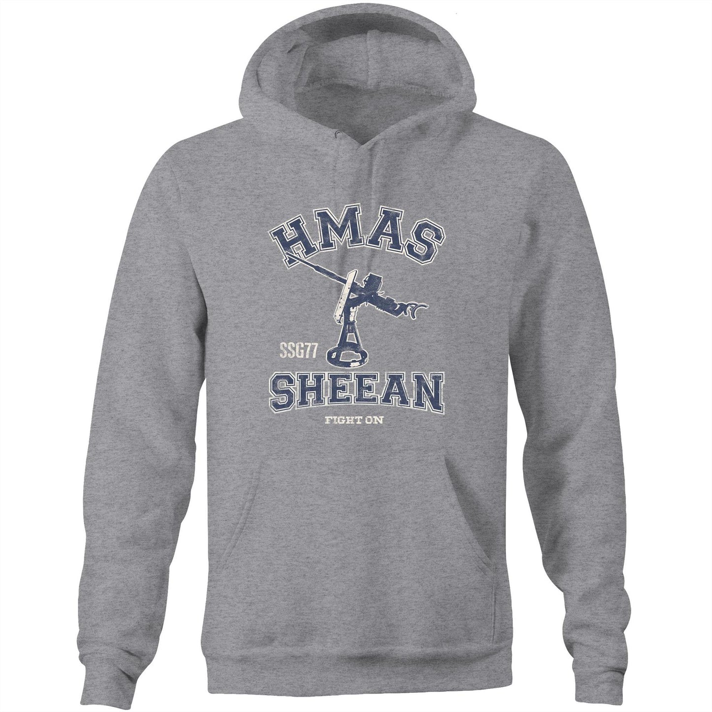 HMAS Sheean SSG77 Men's Hoodie (style Alpha)