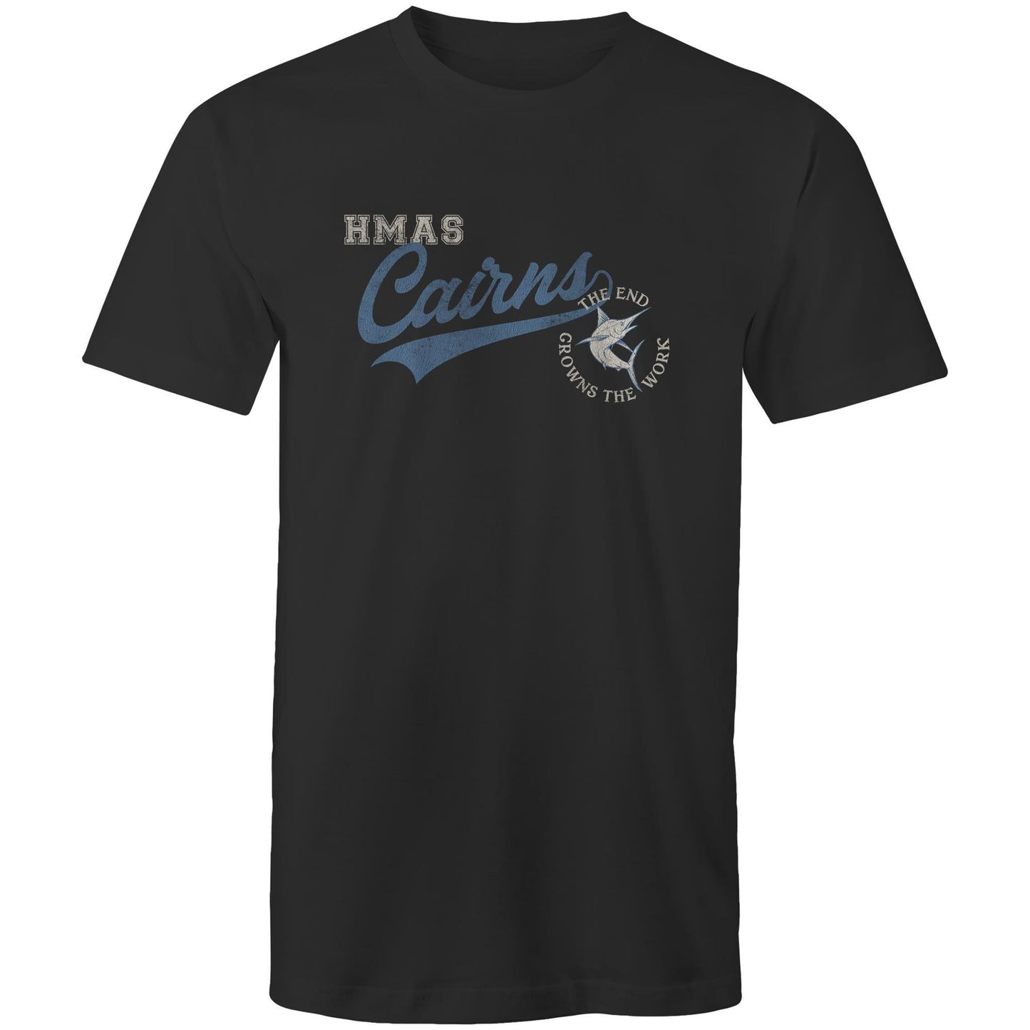 HMAS Cairns Men's T-shirt (style Bravo)