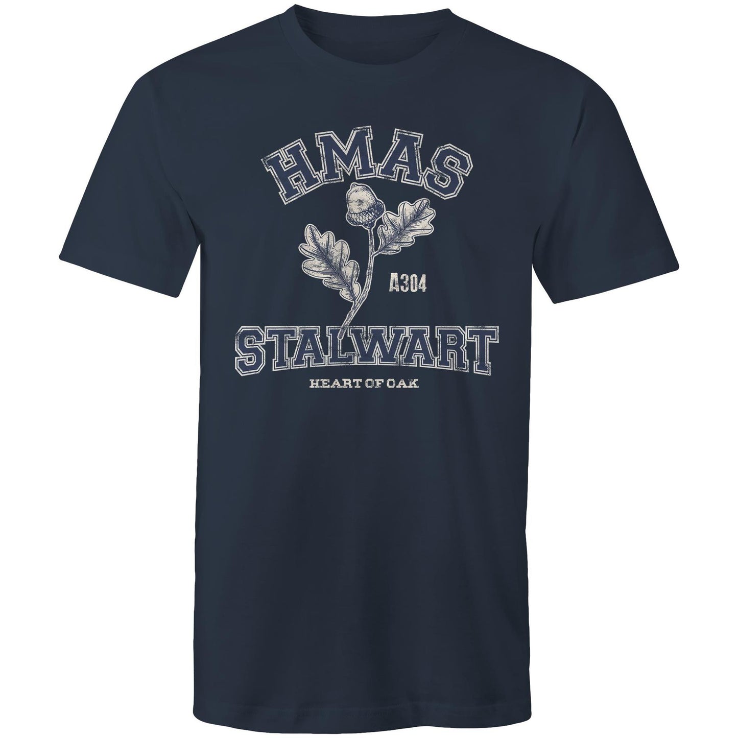 HMAS Stalwart A304 Men's T-shirt (style Alpha, blue)