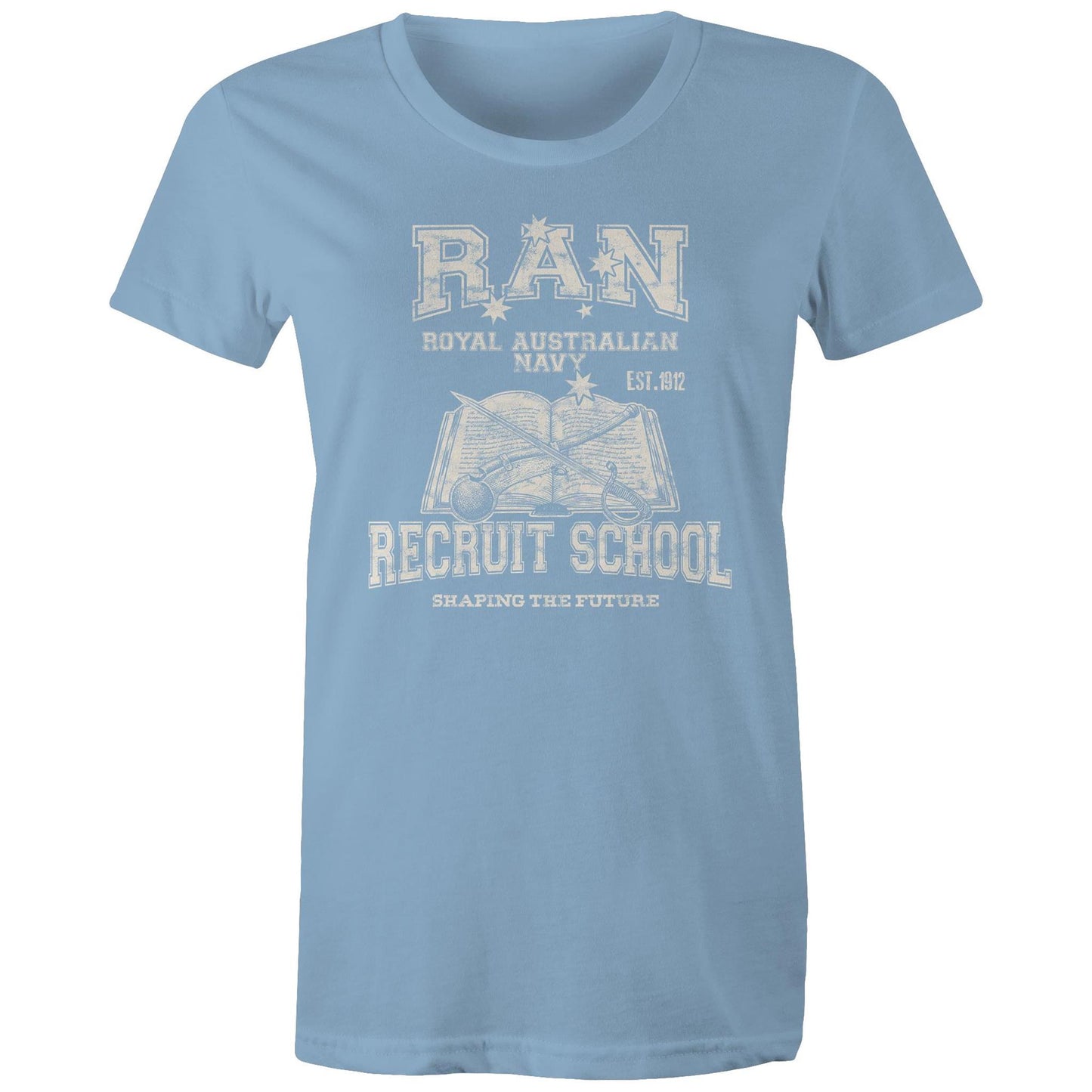 RAN Recruit School Women's T-shirt (style Alpha, white)