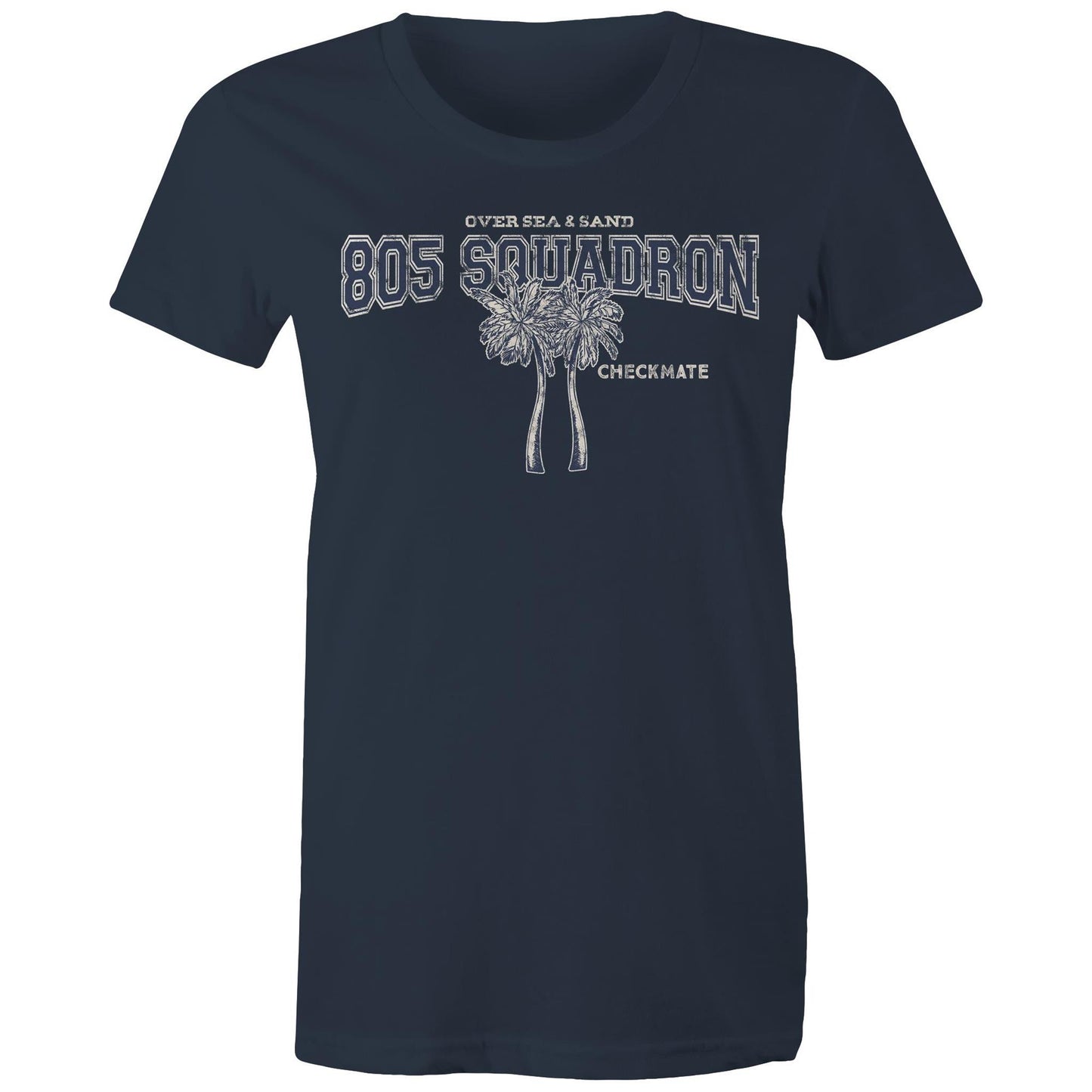 805 Squadron Women's T-shirt (style Alpha, blue)
