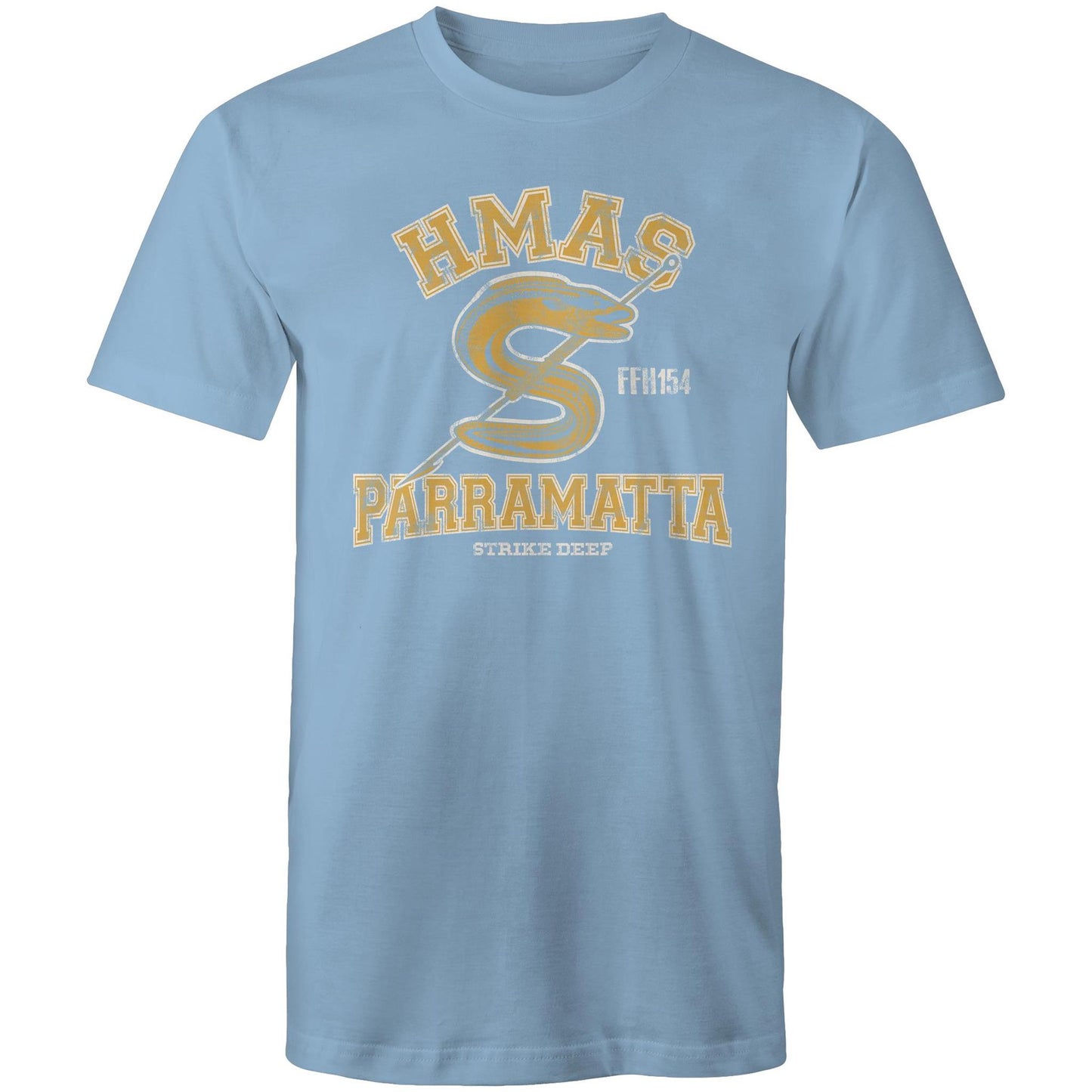HMAS Parramatta (IV) FFH154 Men's T-shirt (style Alpha, colour)