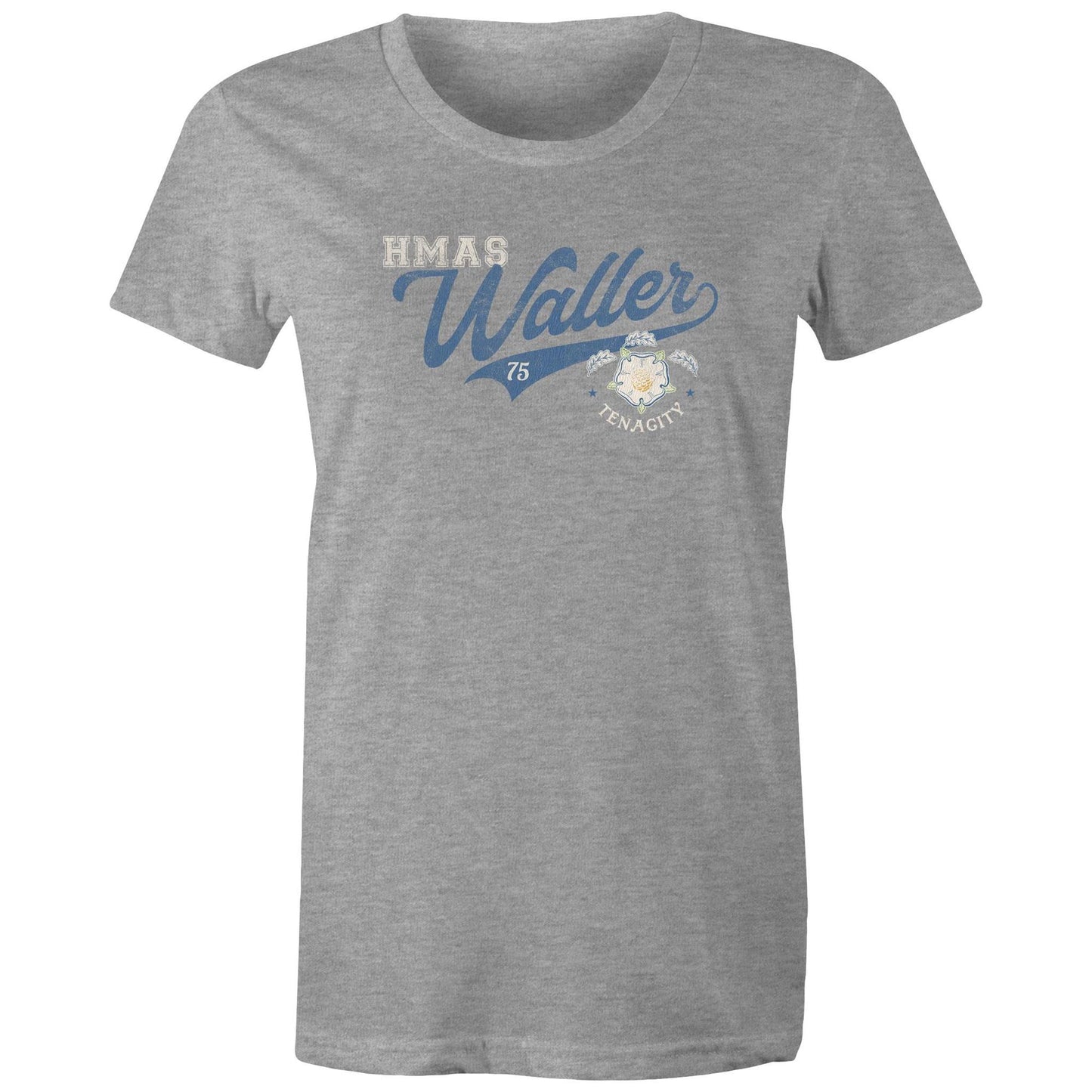 HMAS Waller SSG75 Women's T-shirt (style Bravo)