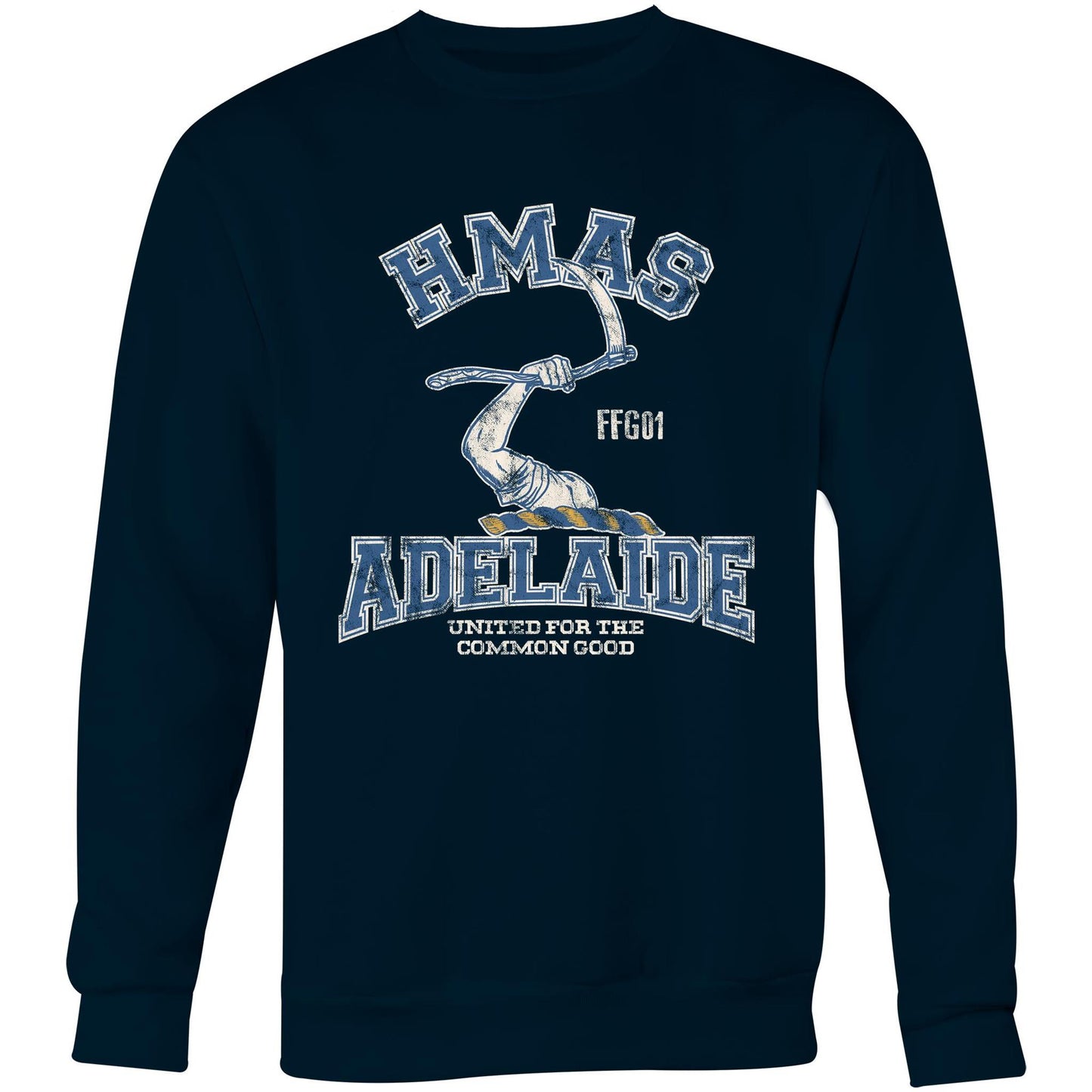HMAS Adelaide (II) FFG01 Men's Jumper (Style Alpha)