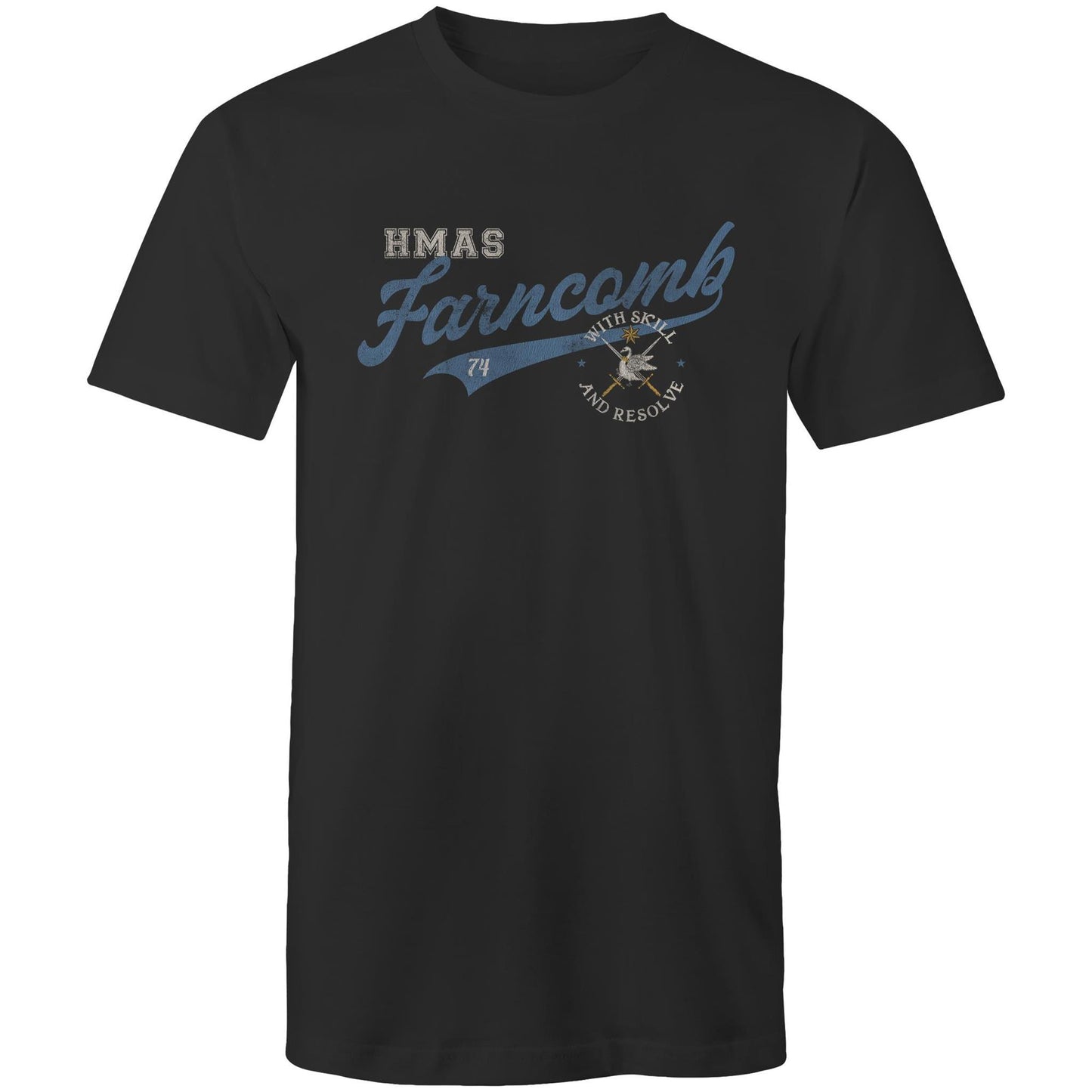 HMAS Farncomb SSG74 Men's T-shirt (style Bravo)