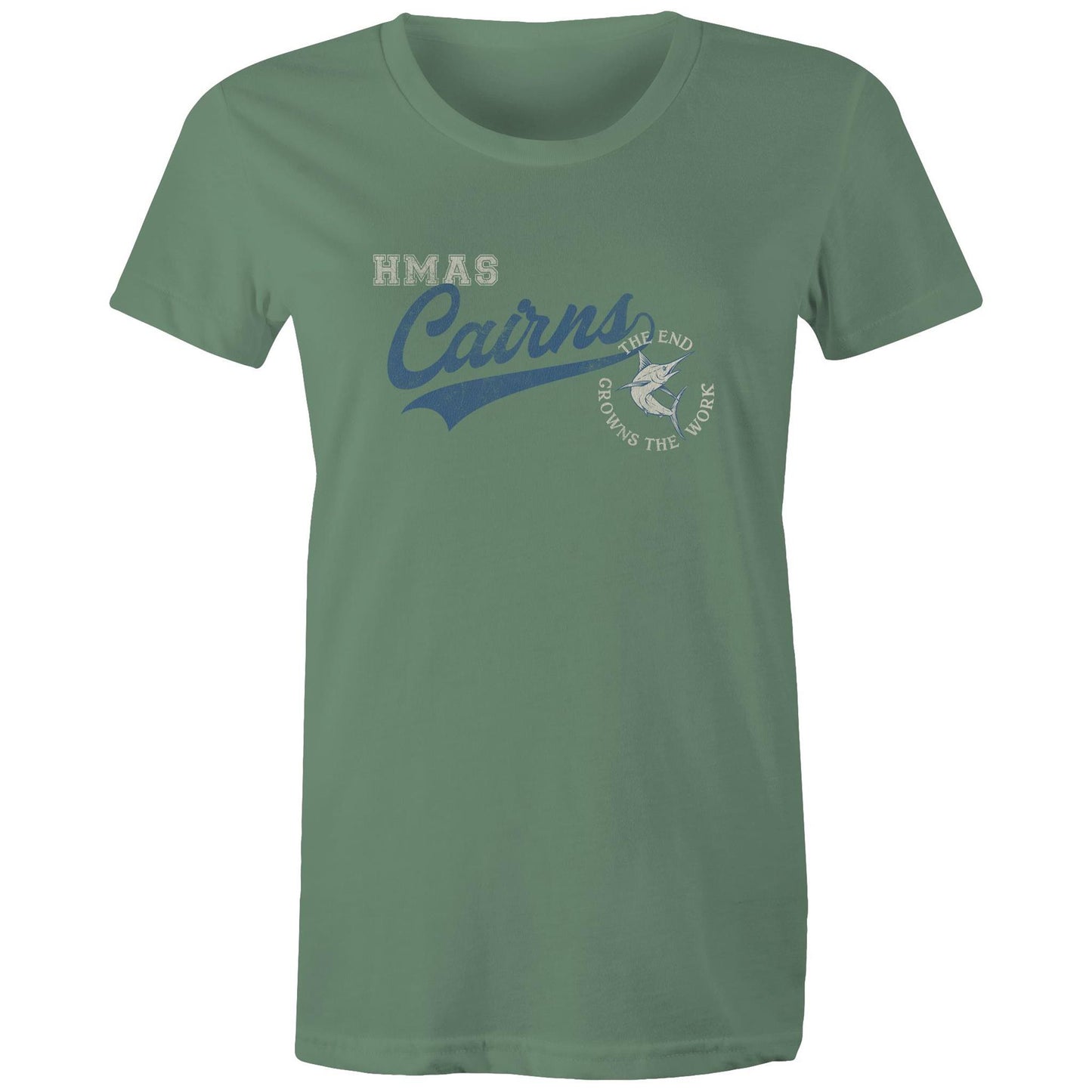 HMAS Cairns Women's T-shirt (style Bravo)
