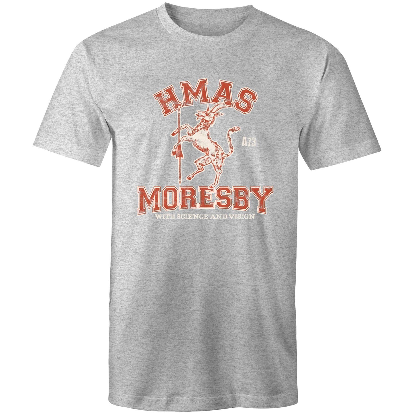 HMAS Moresby (II) A73 Men's T-shirt (style Alpha, colour)