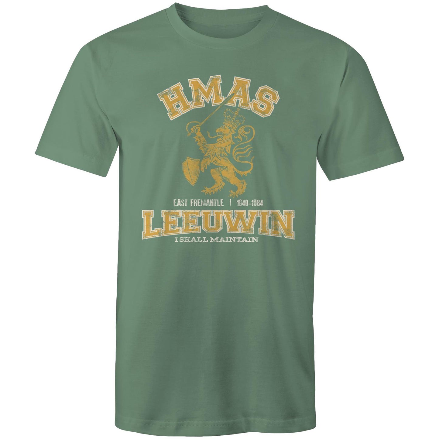 HMAS Leeuwin Men's T-shirt (style Alpha, colour)